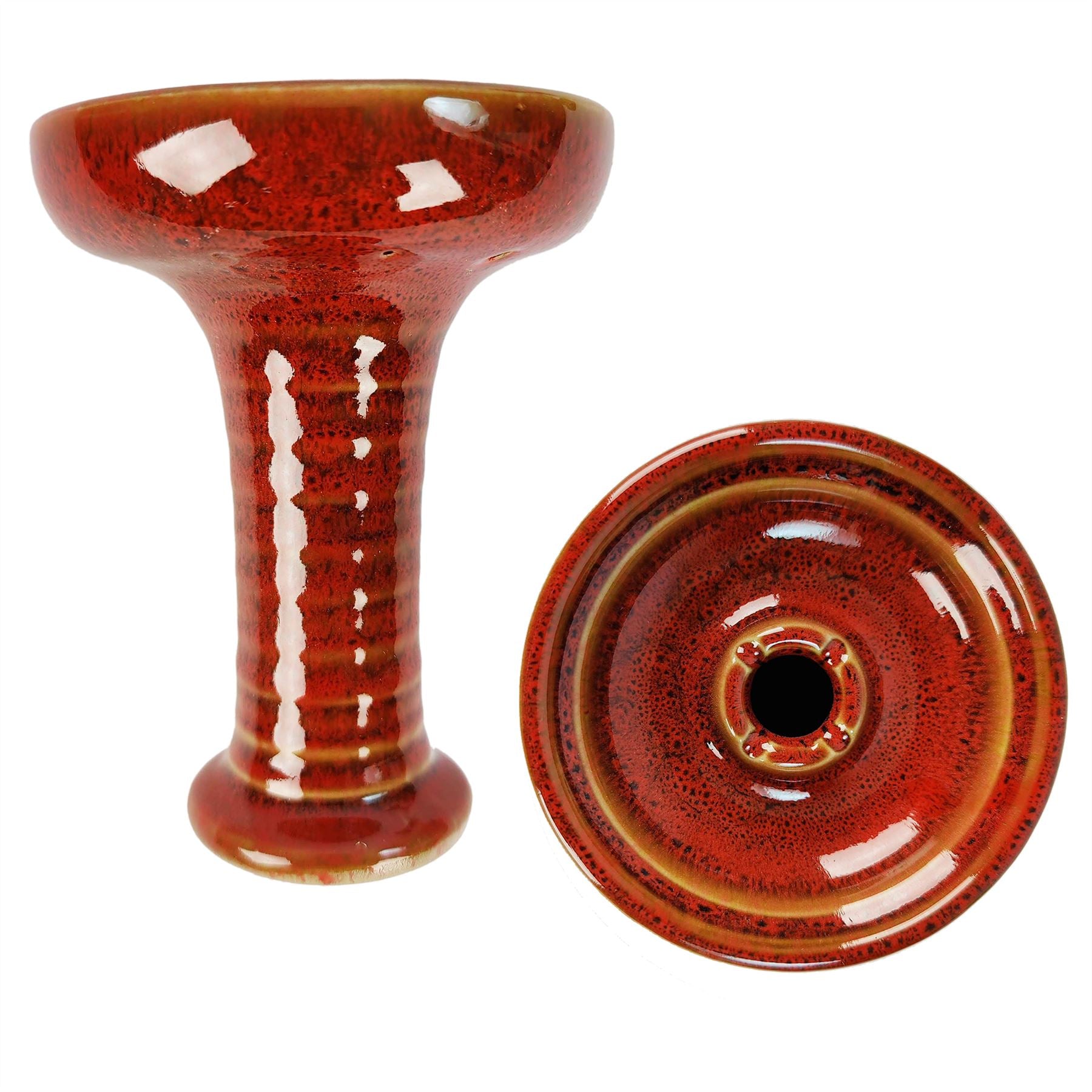 Deluxe Shallow Clay Phunnel Bowl with Lotus Lip