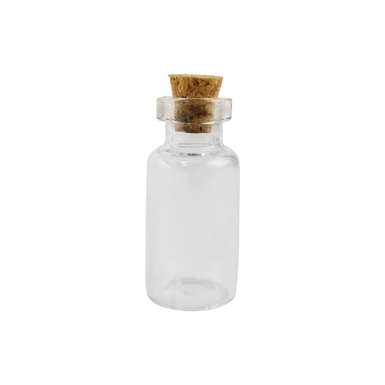 Cork Lid Vials and Bottles