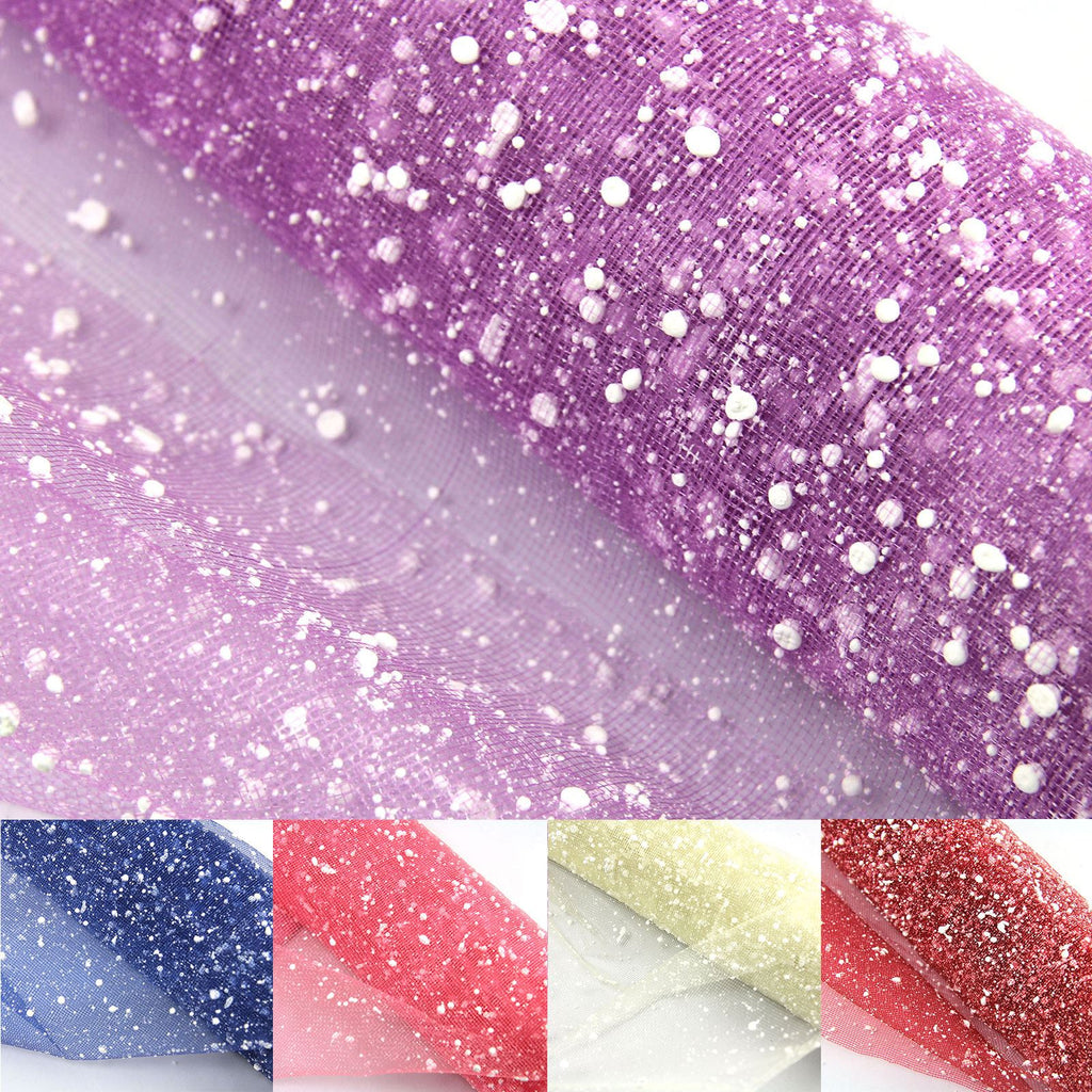 Snow Drop Mesh - 52cm x 1 Yard