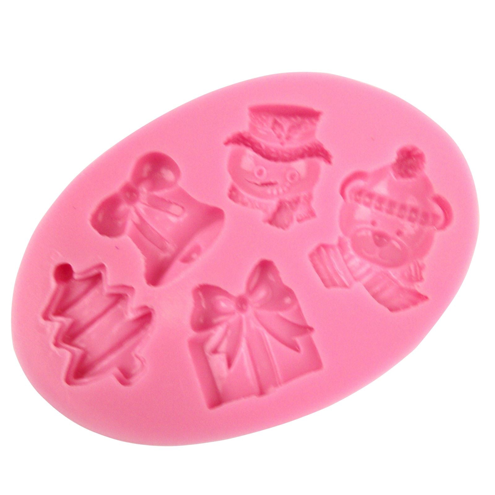Xmas Shapes Silicone Mould