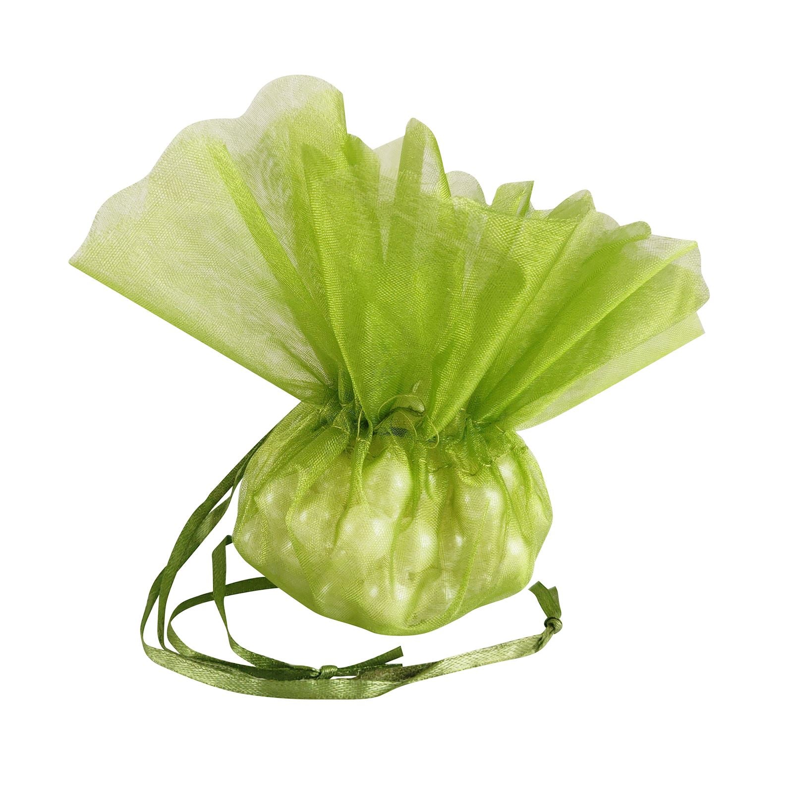 Drawstring Flower Top Favour Pouch