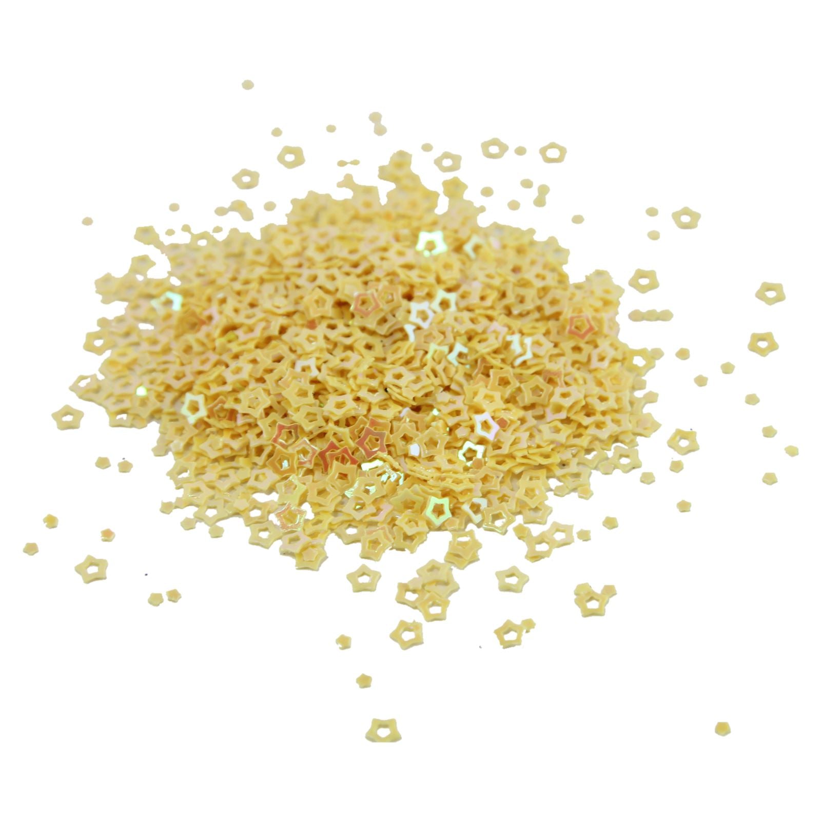 Bottles of Iridescent Star Shape Glitter