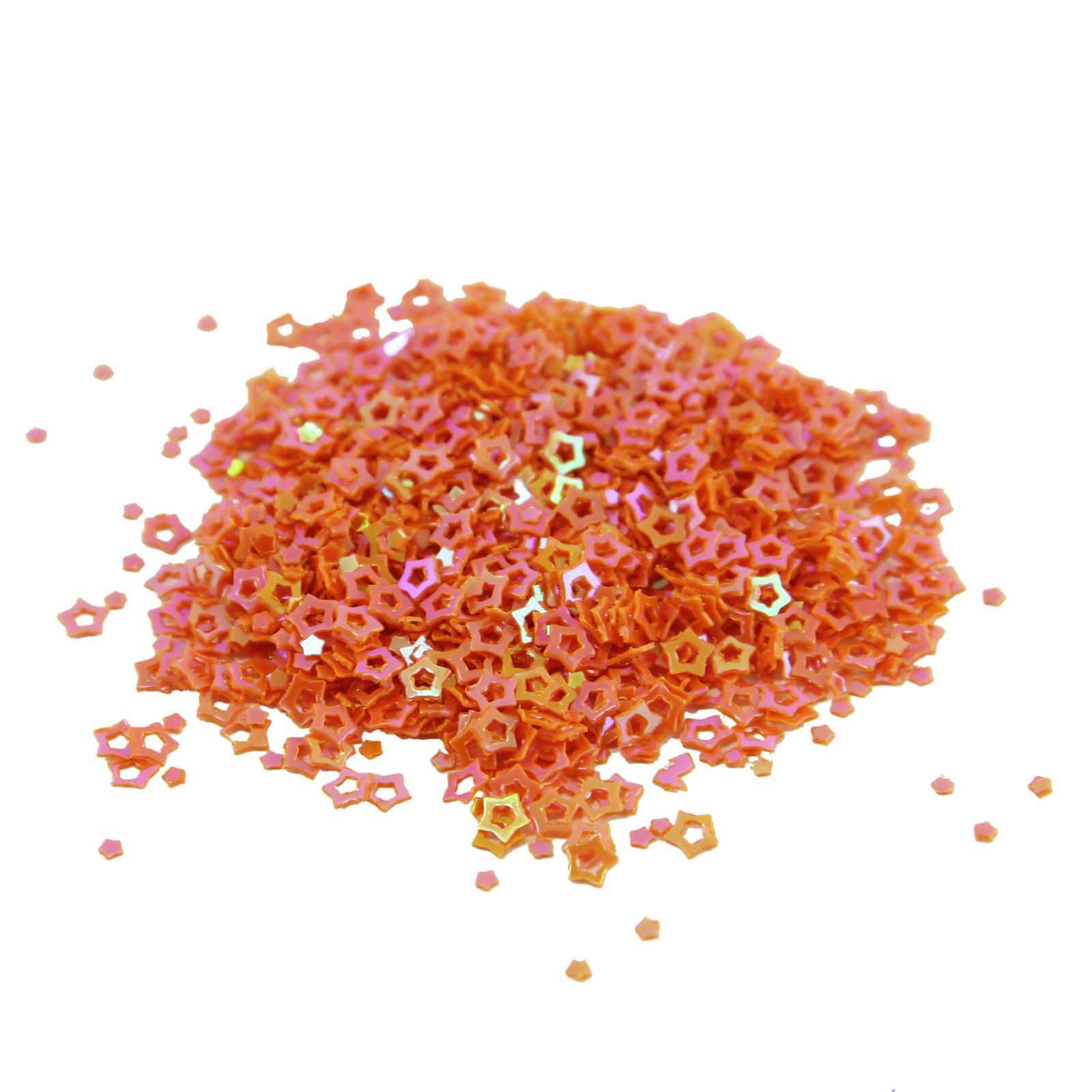 Bottles of Iridescent Star Shape Glitter