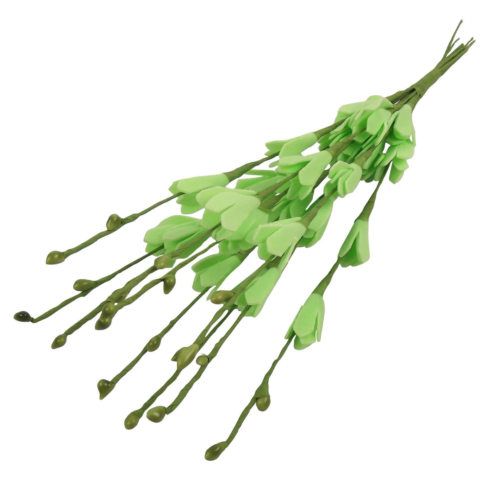 Bundle of 10 Mini Foam Lisianthus
