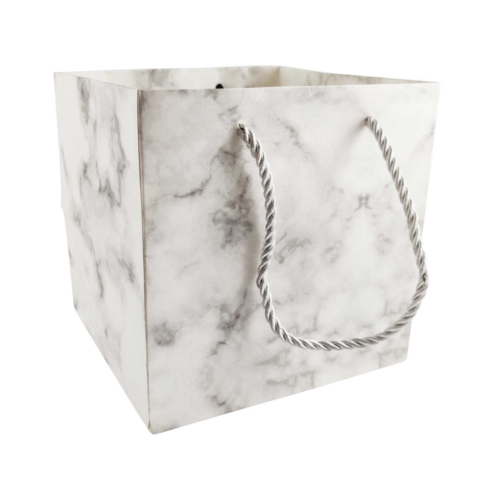 Premium Marble Effect Florist Hand Tie Bag