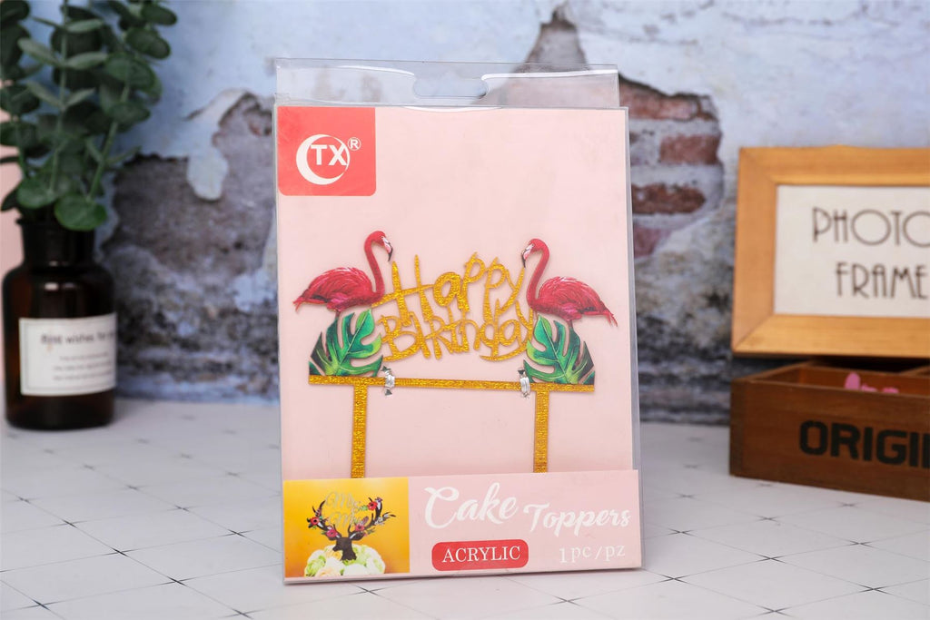 Premium Large Printed Cake Toppers