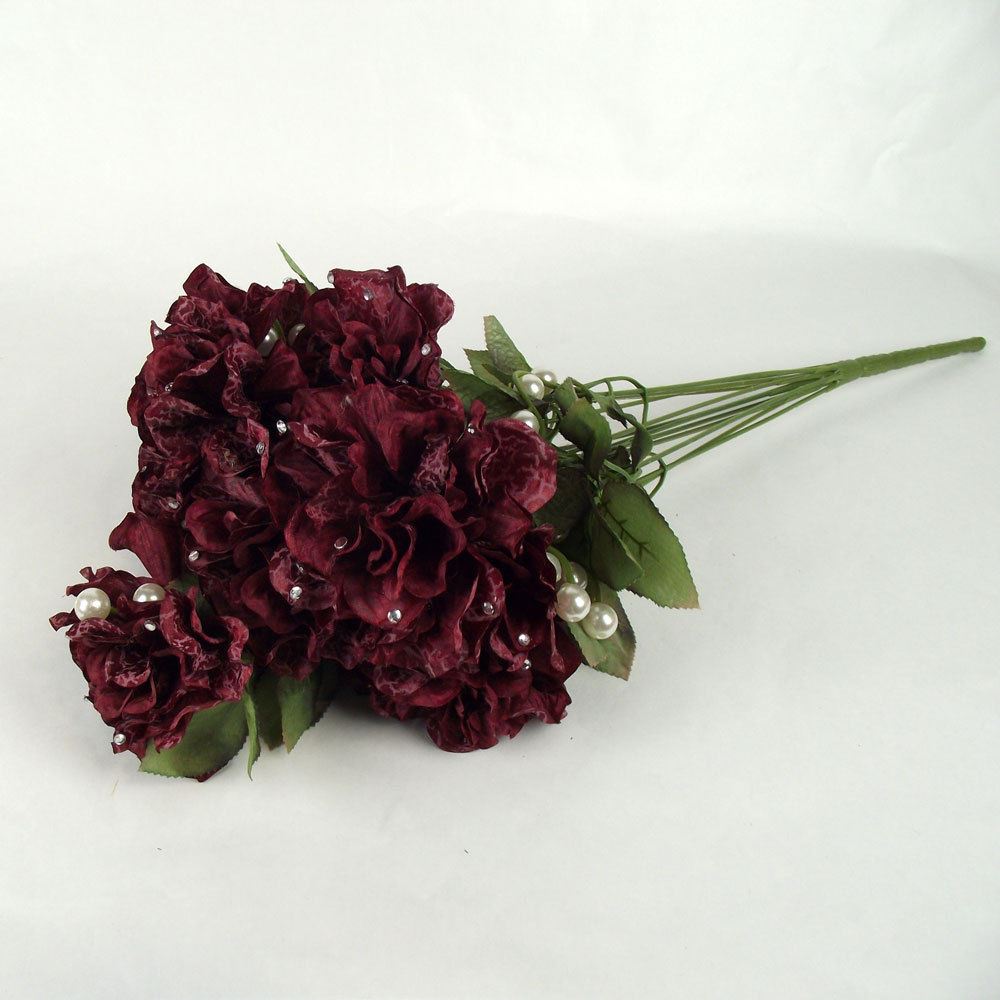Large Pearl and Diamante Carnation Bouquet
