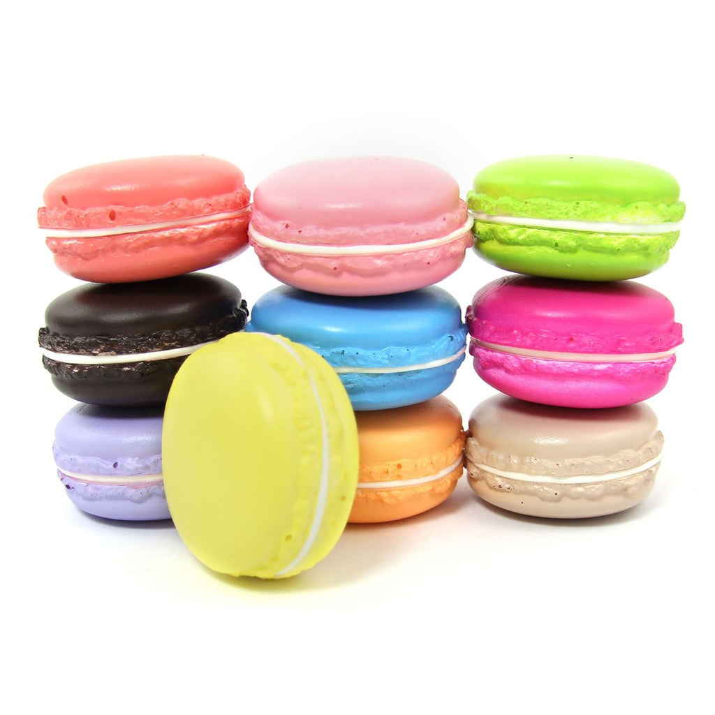 Set of 10 Artificial Macaron