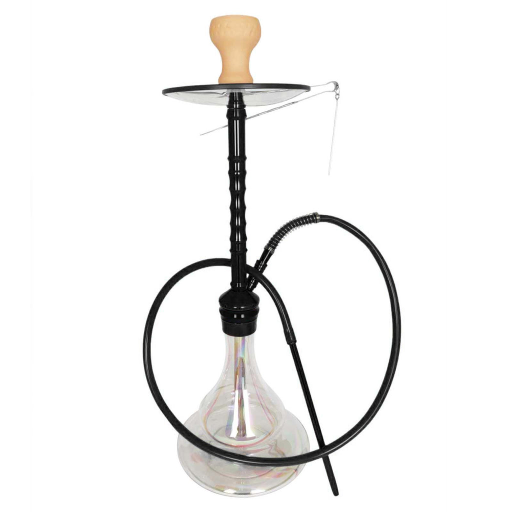 Large Premium Aluminium Hookah with Iridescent Base