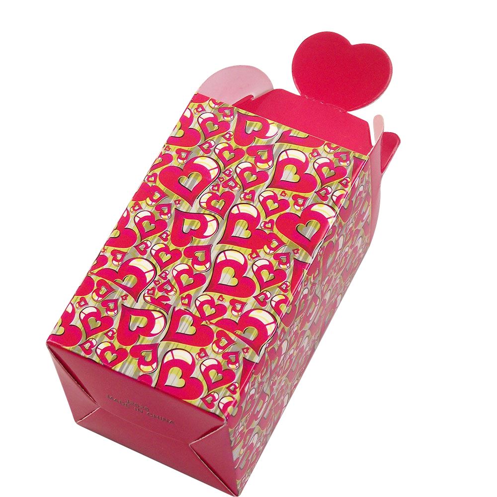 Printed Heart Top Favour Boxes