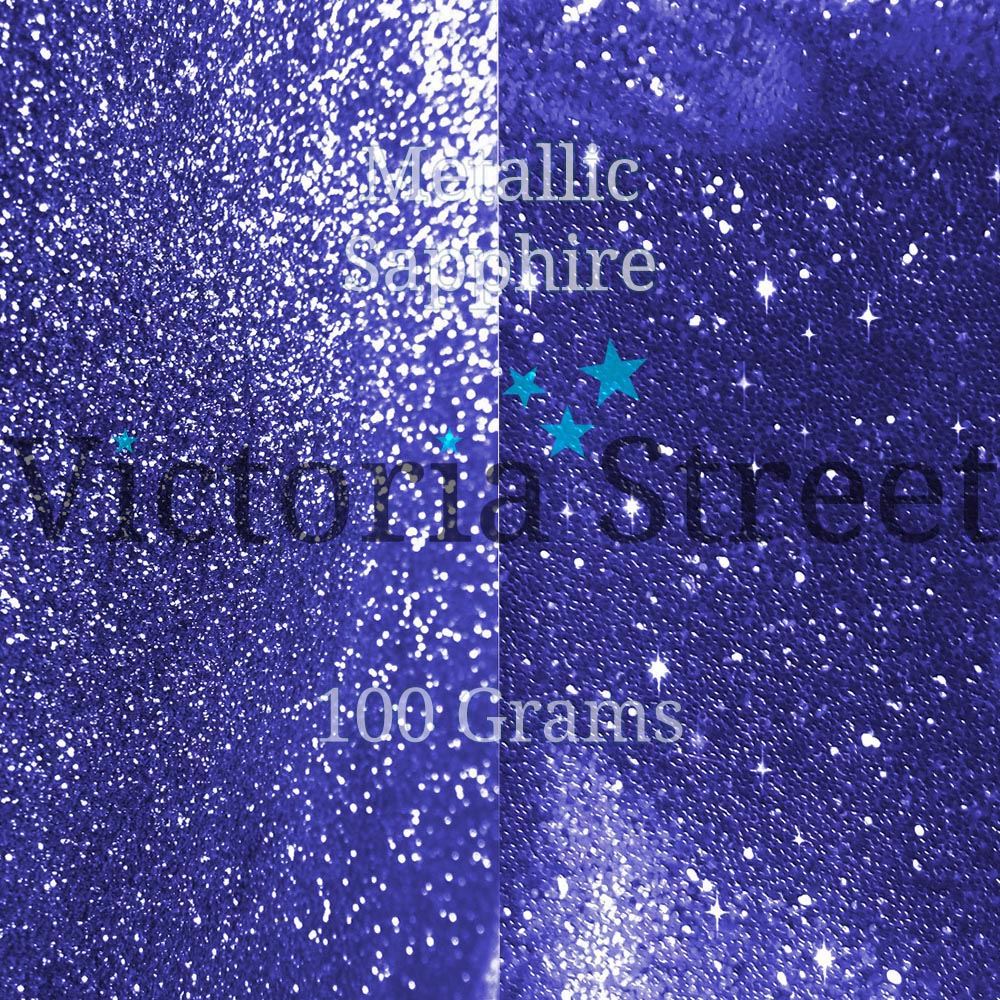 100g Fine Glitter for Crafts and Decor - Metallic Shades