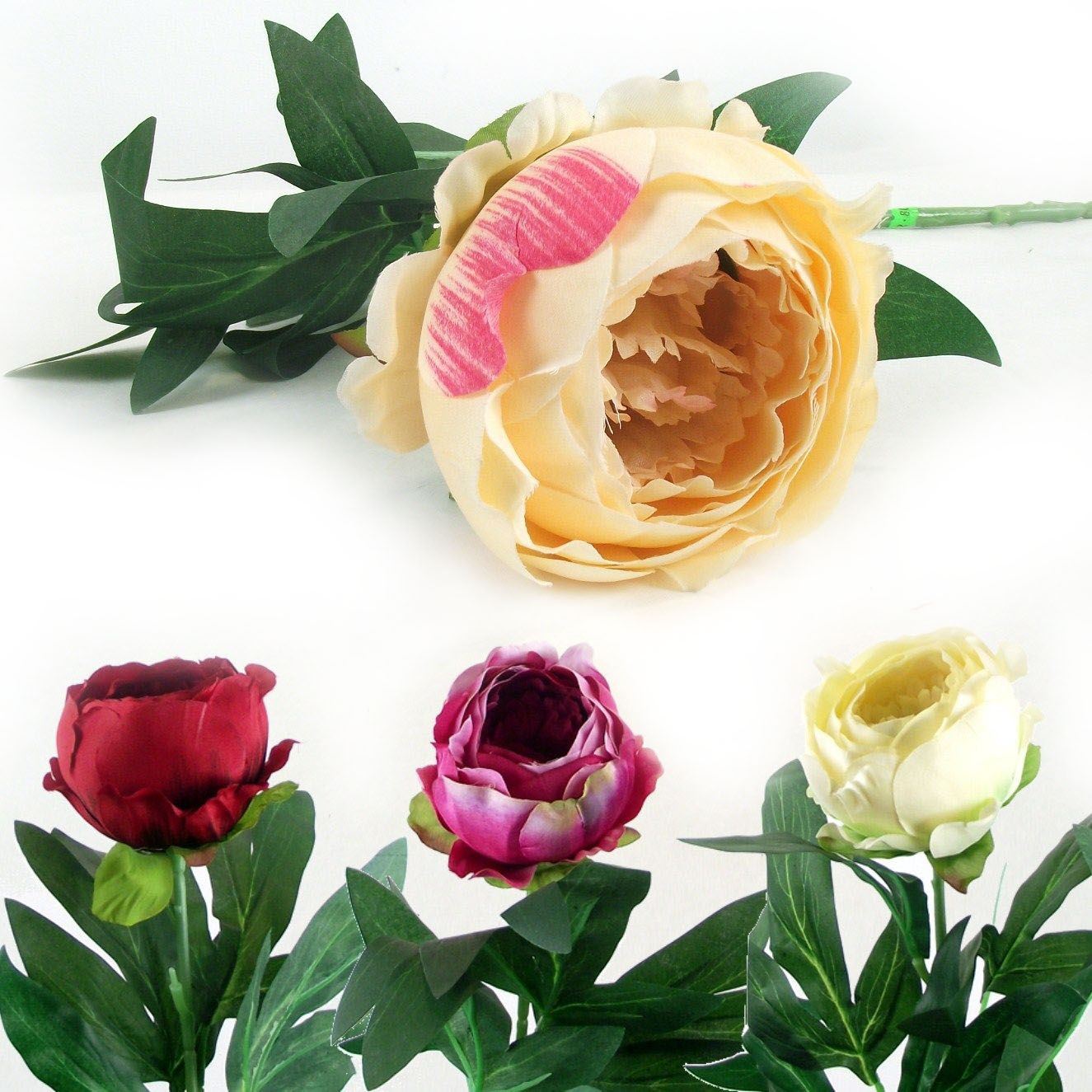 Single Large Artificial Peony