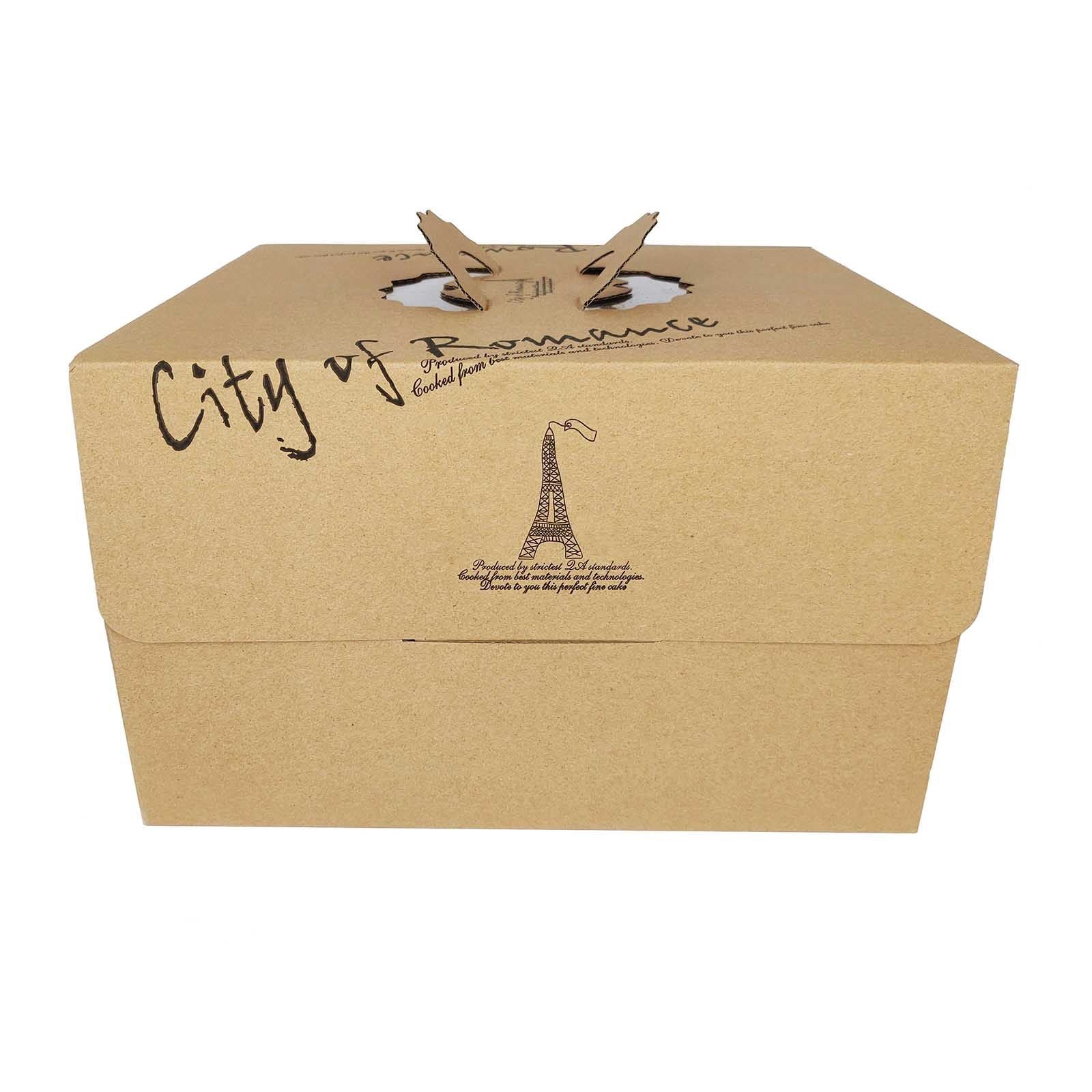 Extra Strong Tall Corrugate Cake Carrier Box