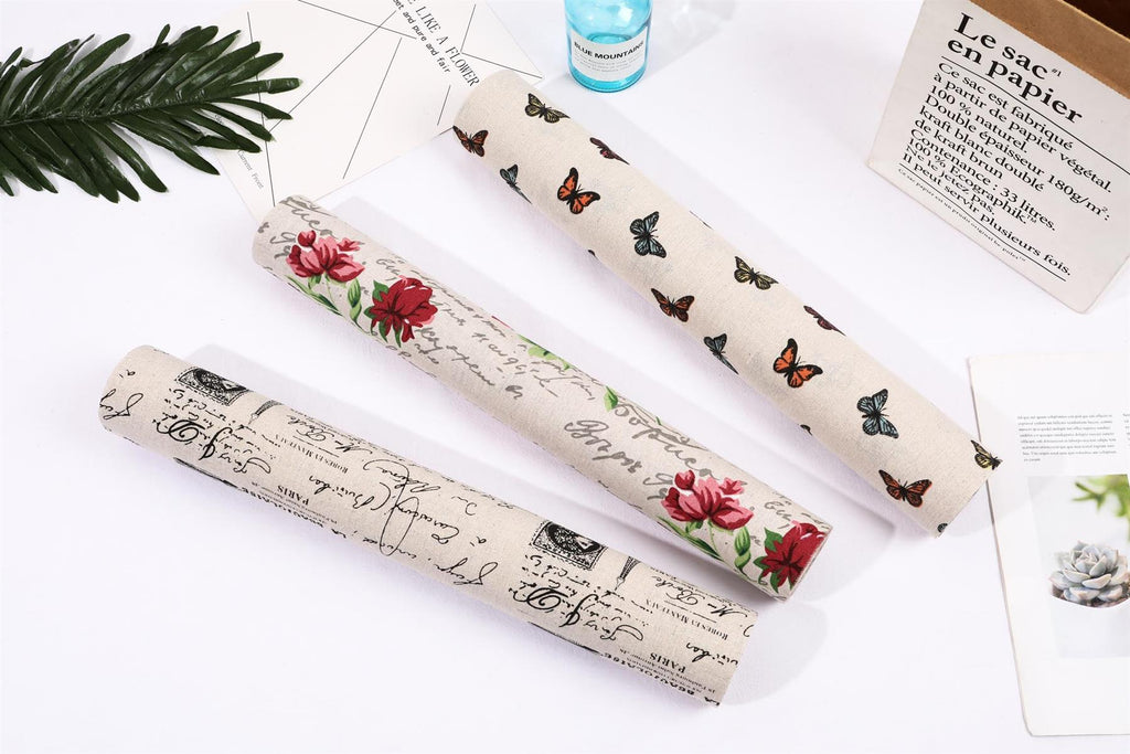 Vintage Theme Linen Fabric