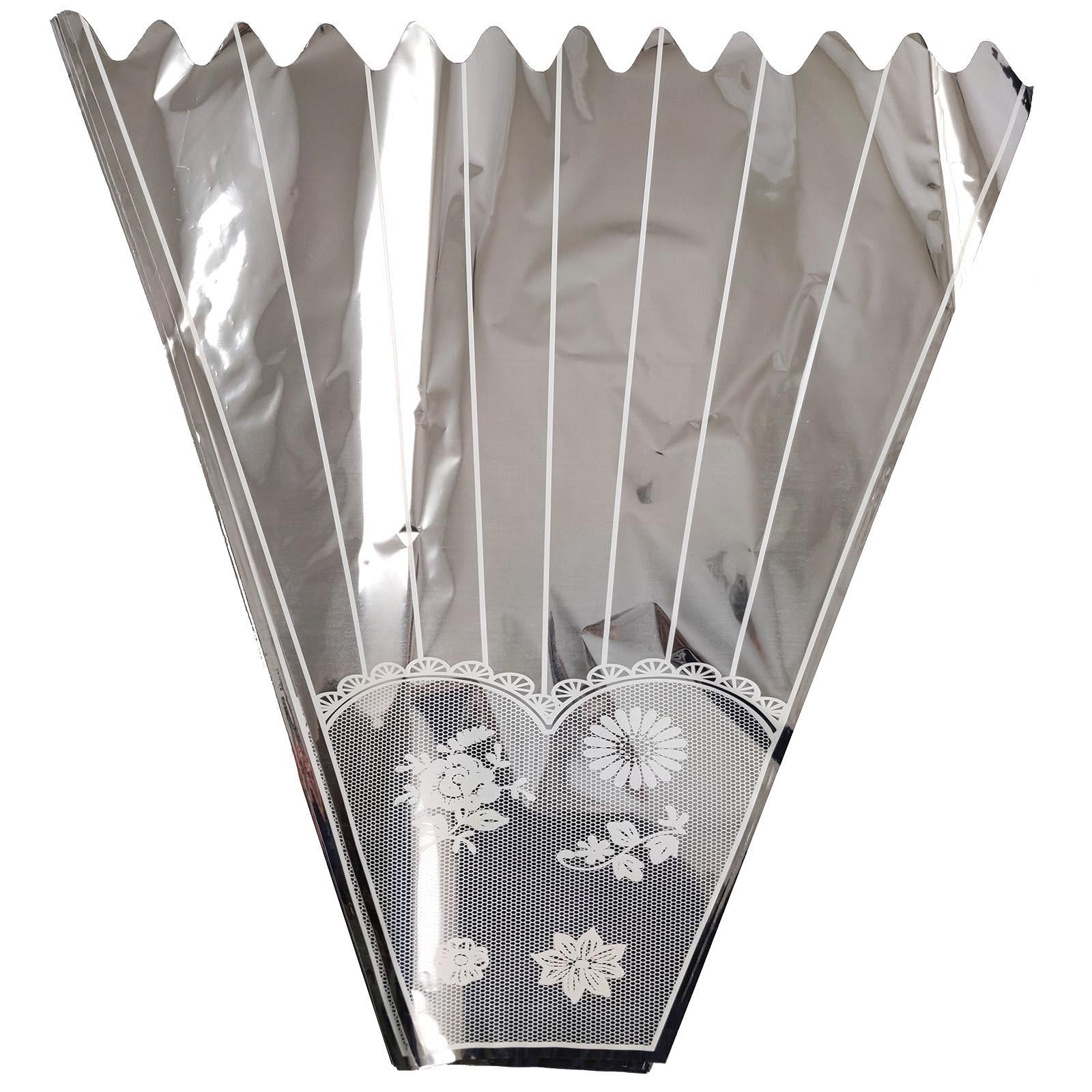 XL Metallic Bouquet Sleeve Wrap