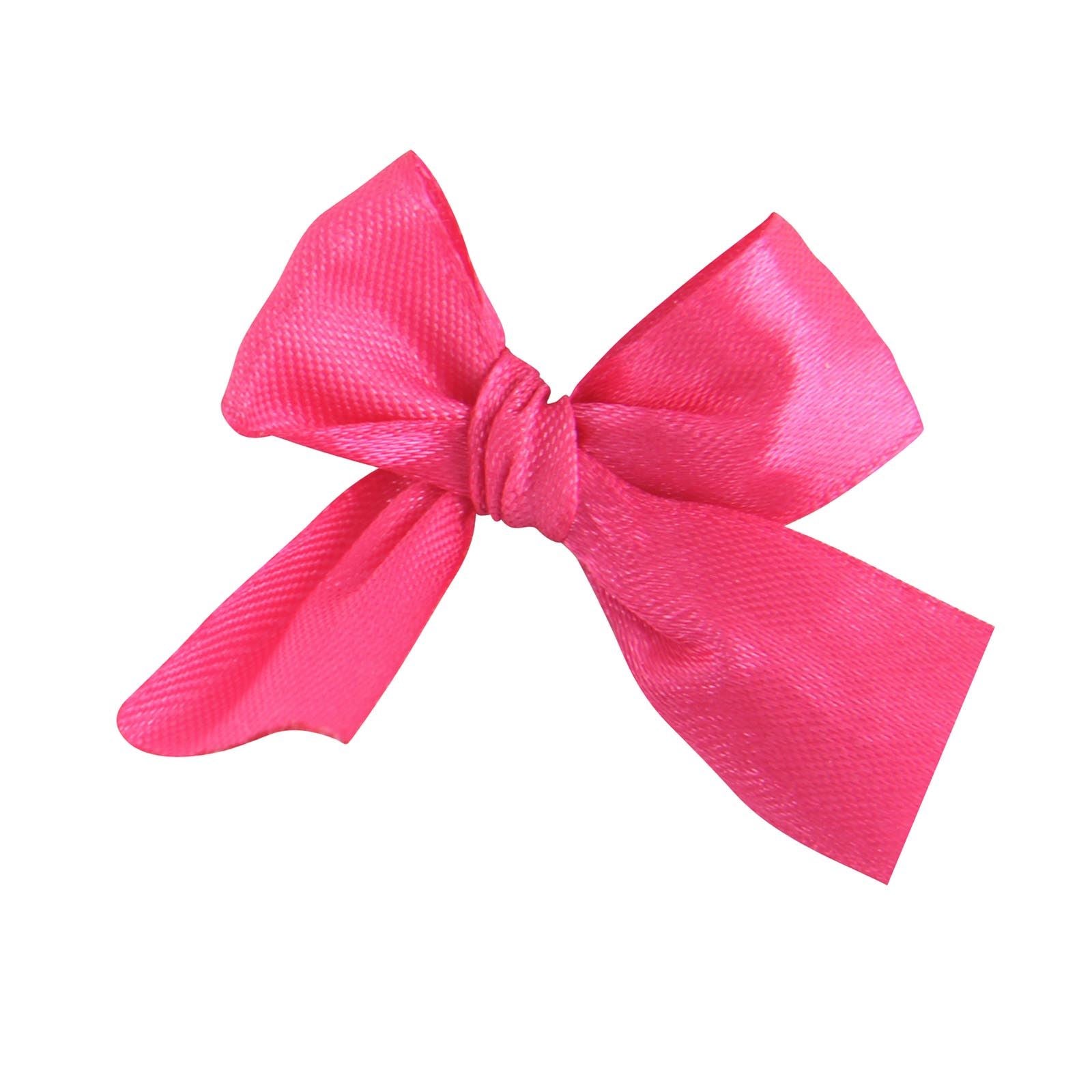 20mm Satin Ready Made Bows - Pack of 25