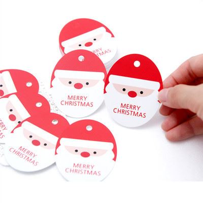 Set of 30 Cute Xmas Gift Tags