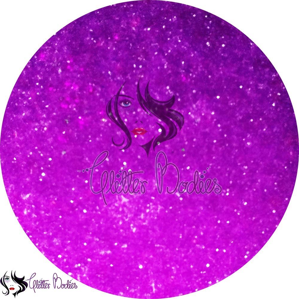 Glitterbodies Cosmetic Grade Fine Festival Glitter Pigments [Purple]
