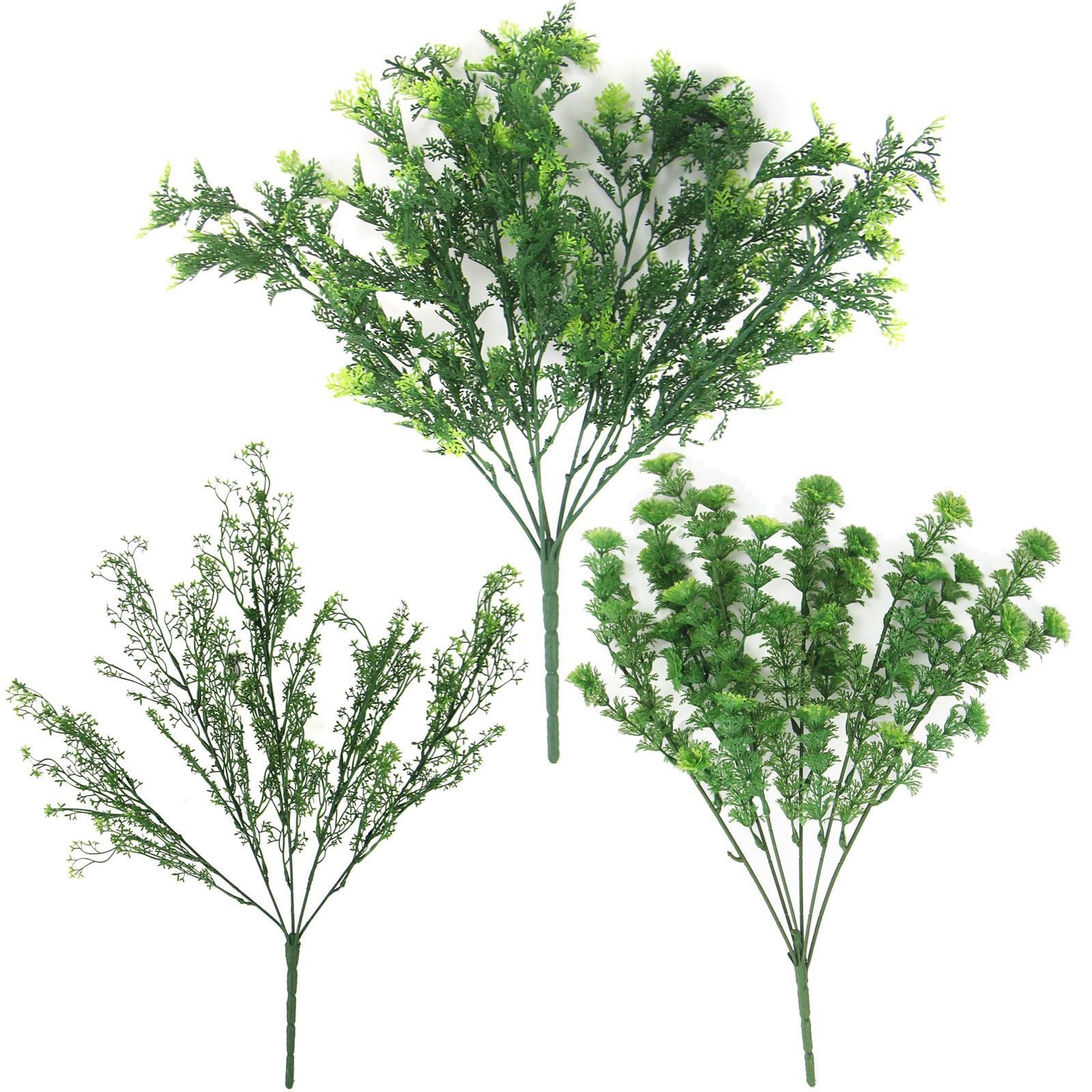 Premium Plastic Foliage Bunches