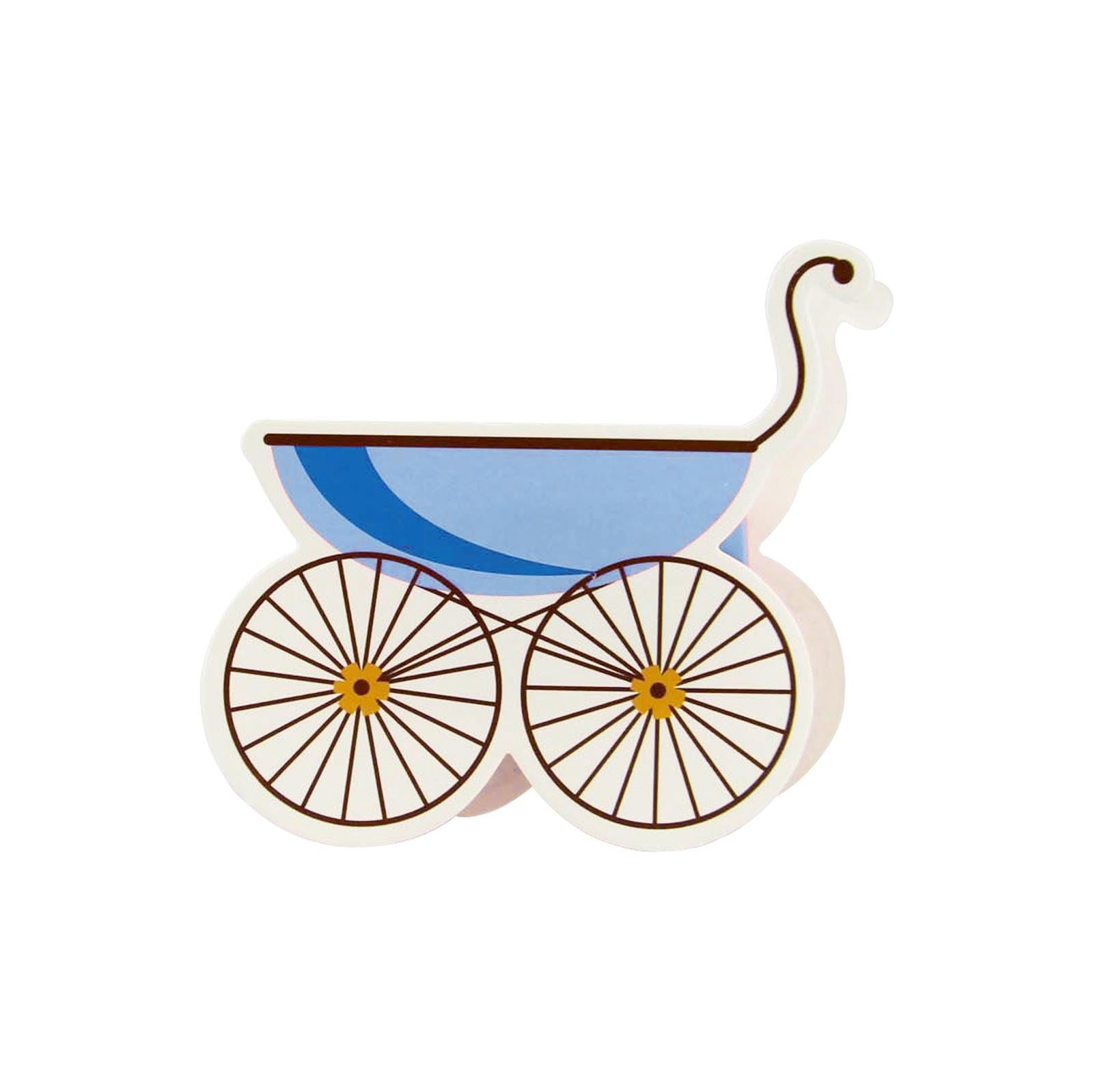 Pram Shape Baby Shower Favour Boxes