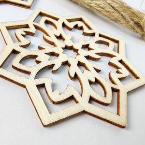 Laser Cut Plywood Ramadan Eid Decorations