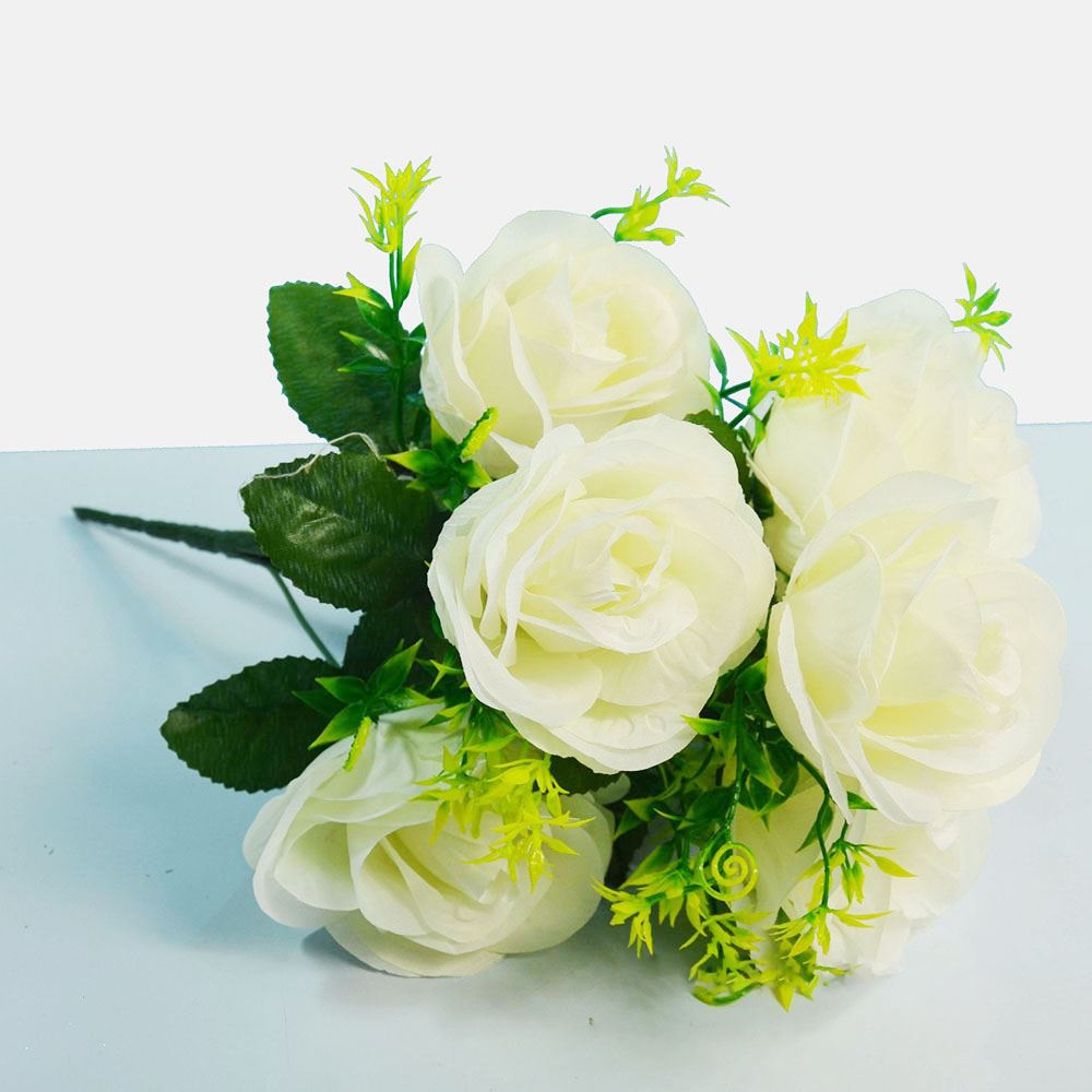 2x Bouquets of 7 Head Roses