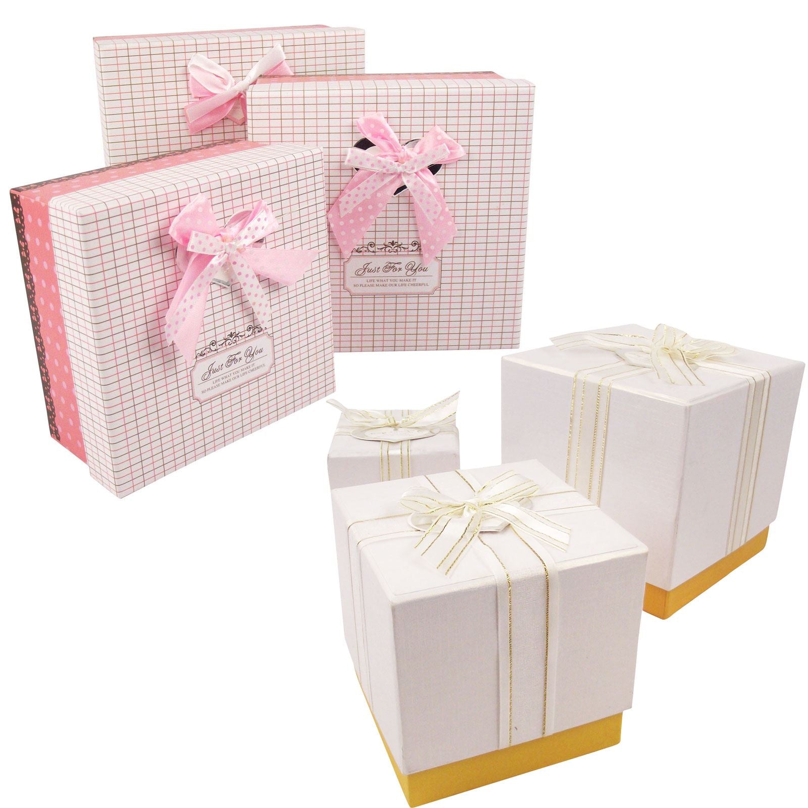 Set of 3 Nesting Gift Boxes