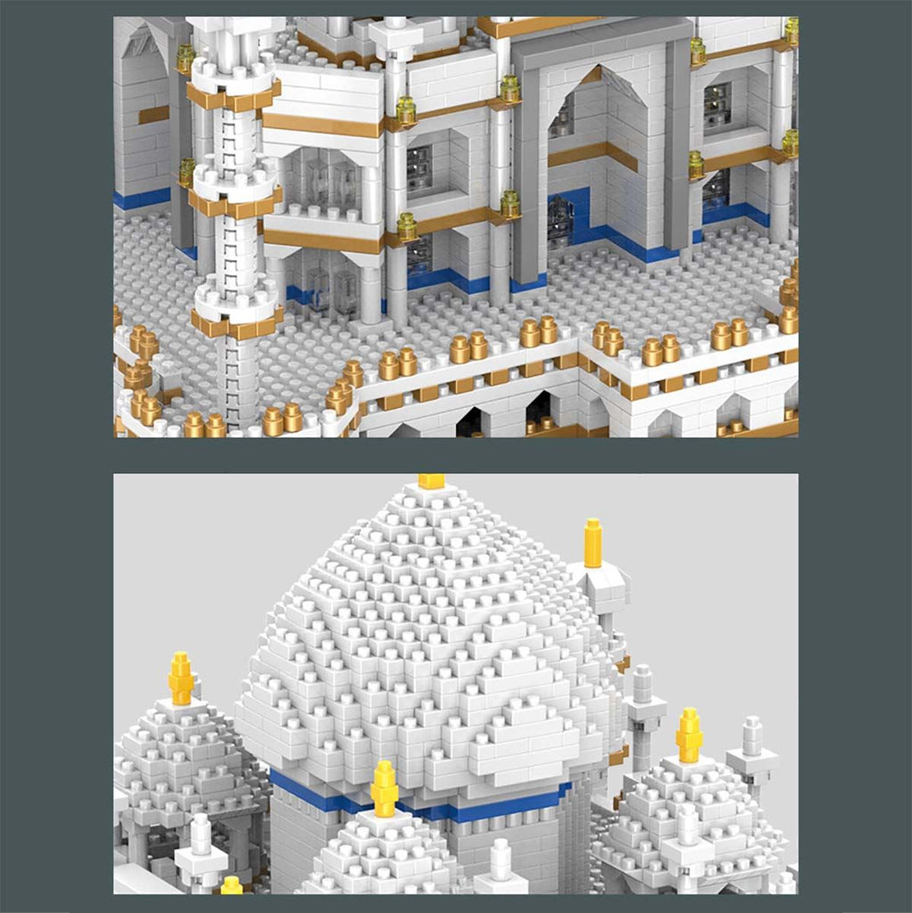 MOC 3D Taj Mahal 3D Brick Puzzle 4146pc