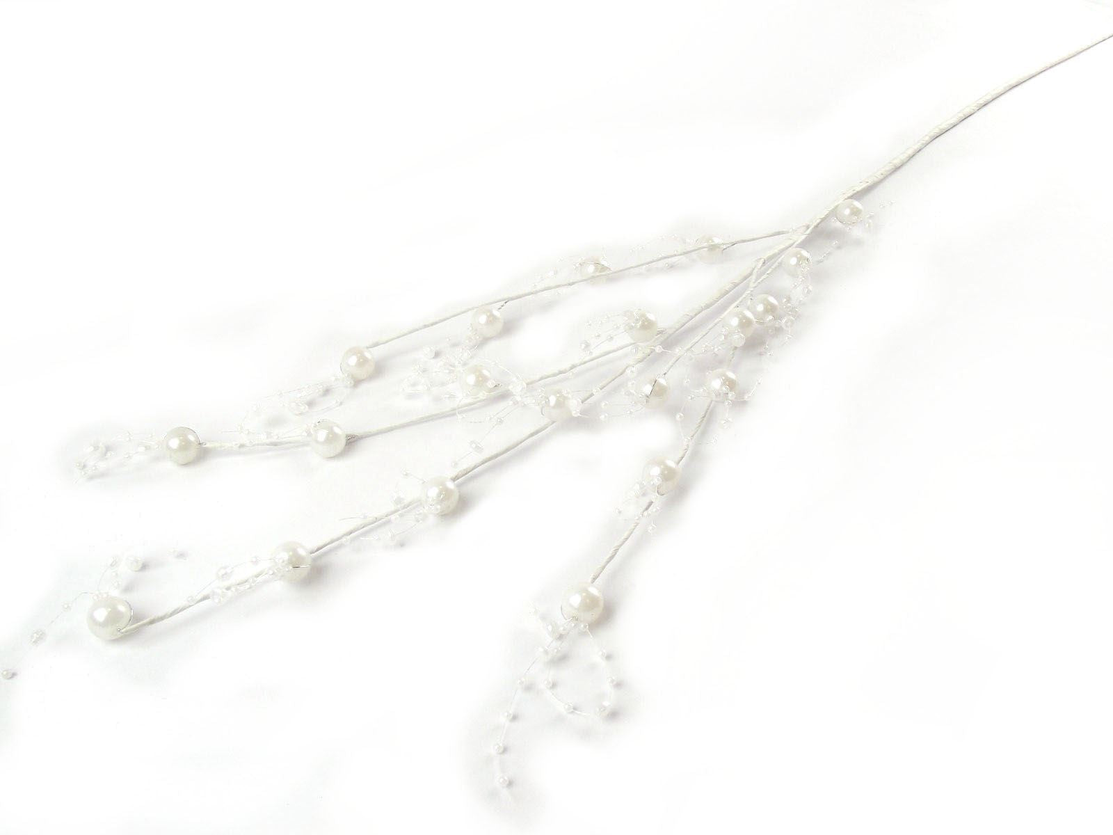 Large 80cm Pearl Spray Branch