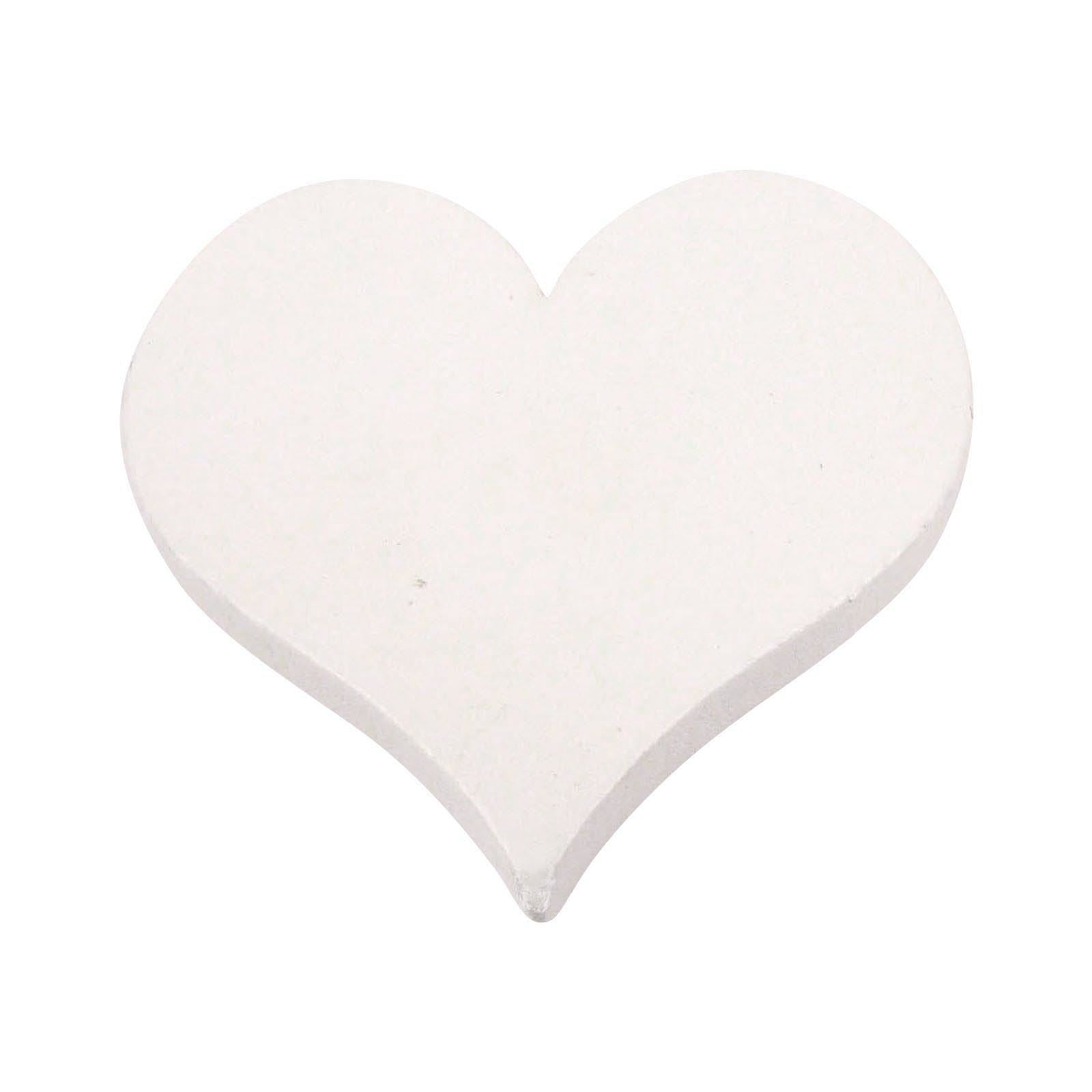 8cm White Painted Wooden Numbers and Alphabets