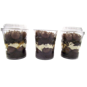 Canape Dishes Round Tapered 7cm Disposable Dessert Cups (G)