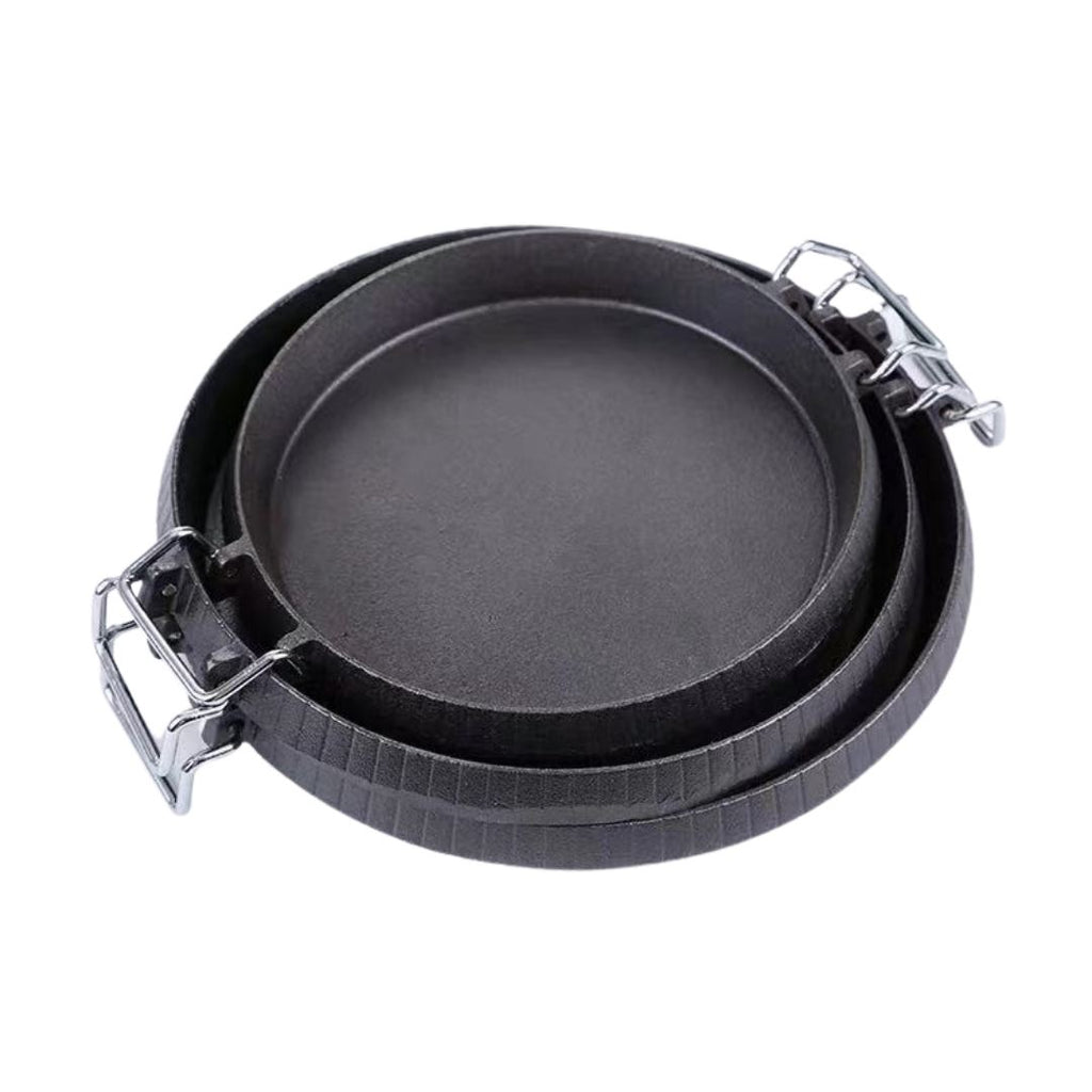 Cast Iron Grill Paella Pan