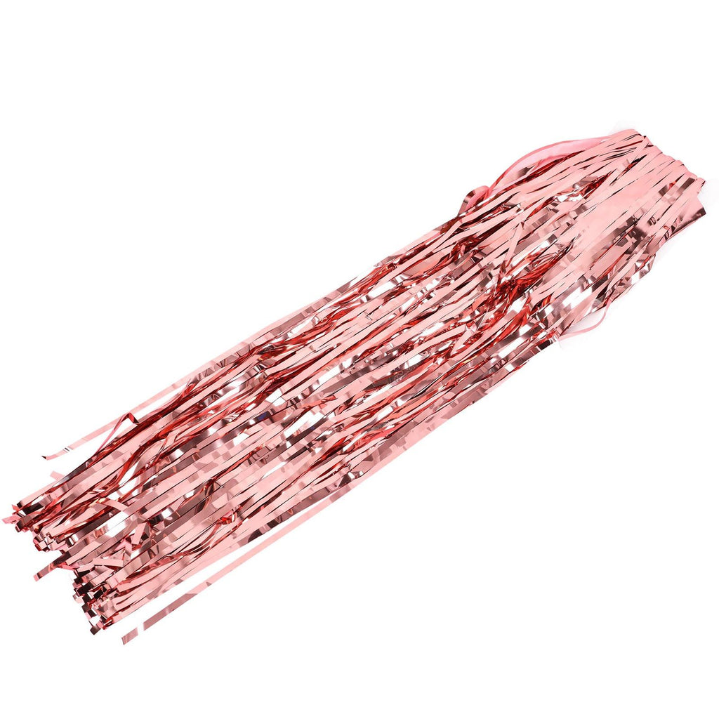 Rose Gold Fringe Curtain