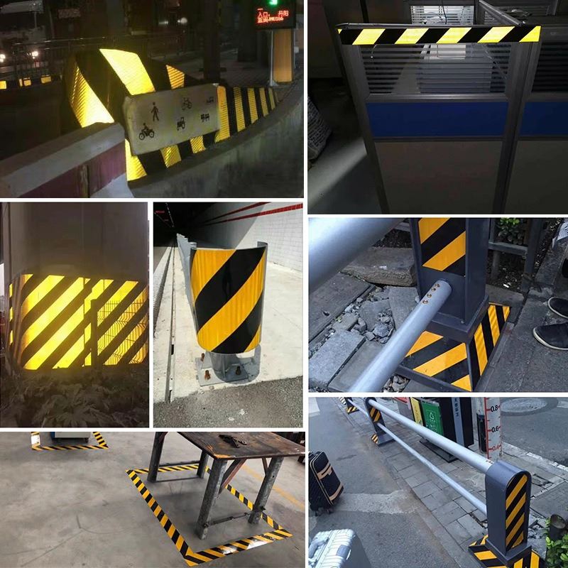 3M Black & Yellow Stripe Reflective Tape