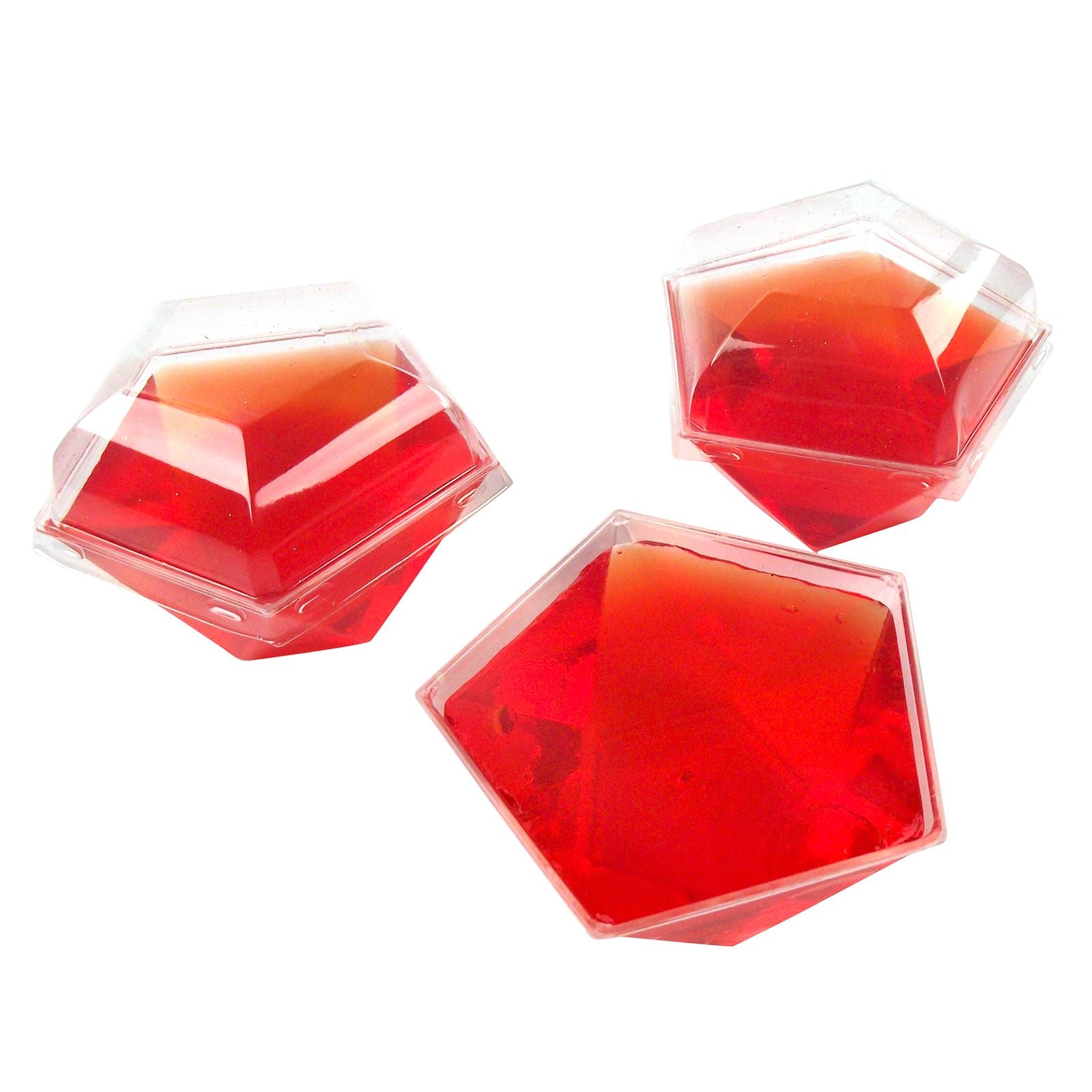 Canape Dishes Pentagon 8.5cm Disposable Dessert Cups (C)