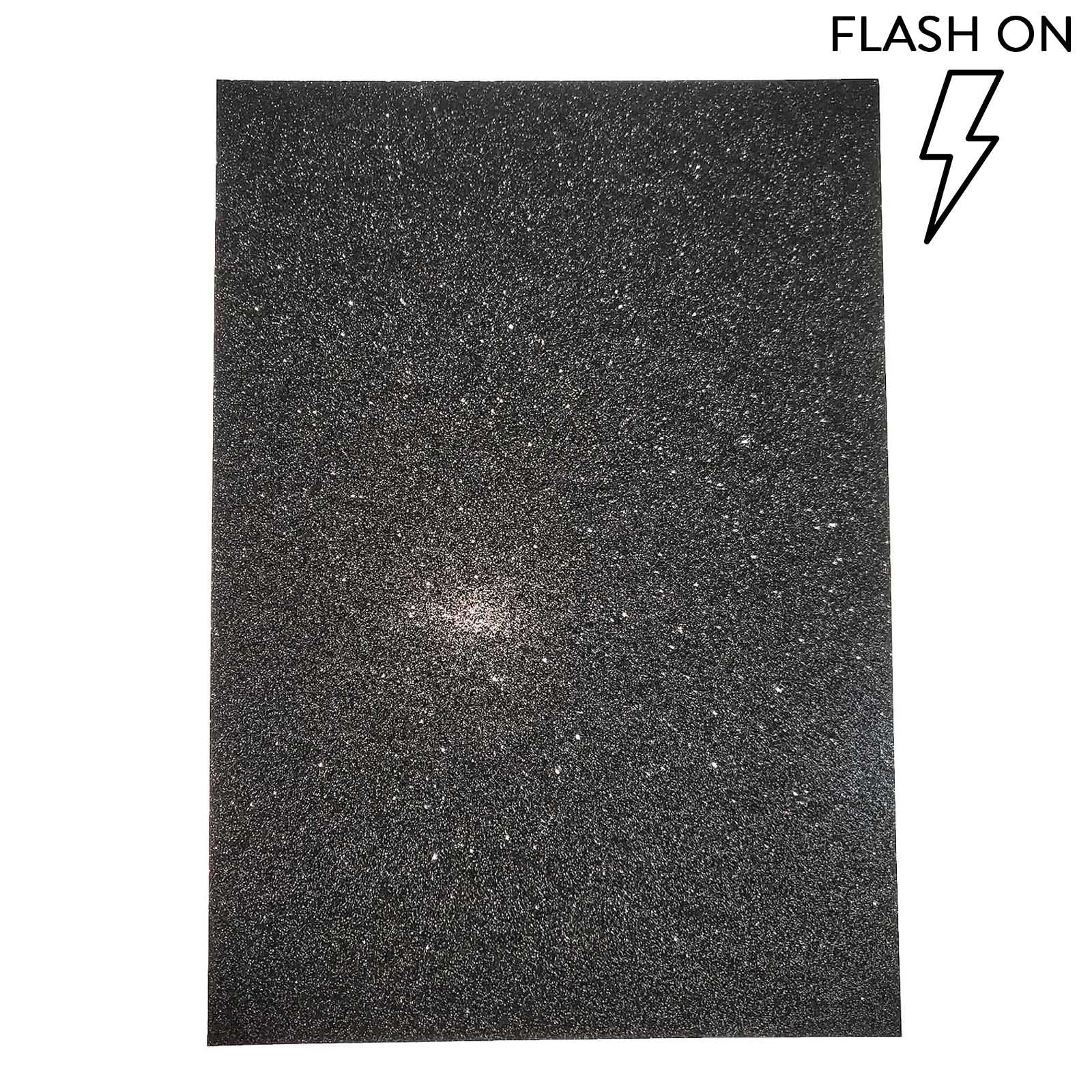 Pack of 10 350gsm Heavy Duty A4 Glitter Cards