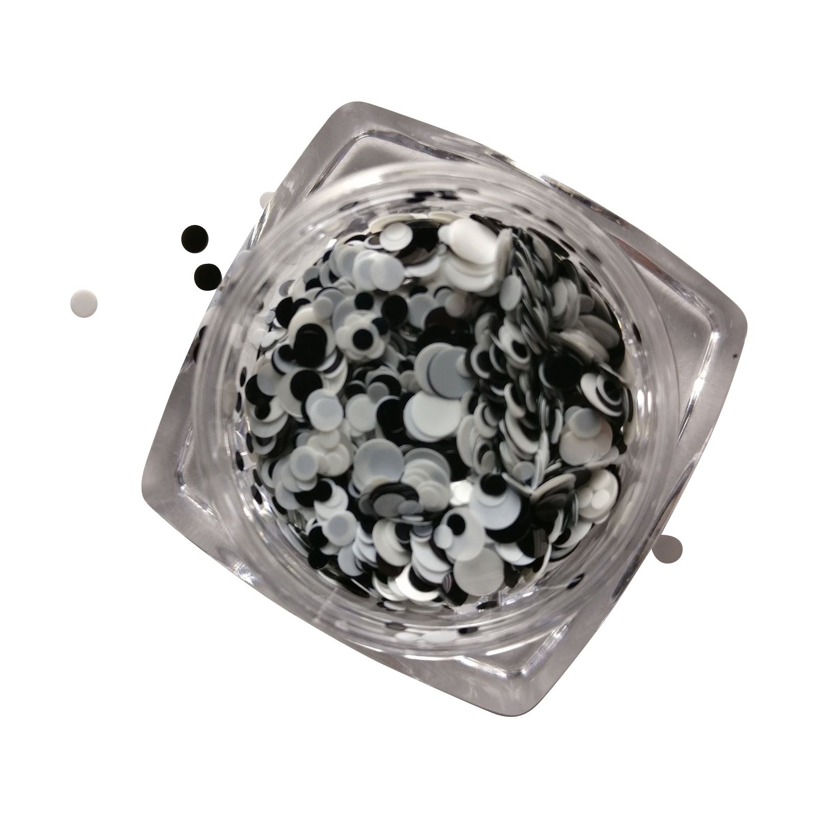 Dot Mix Cosmetic Chunky Glitter Pots