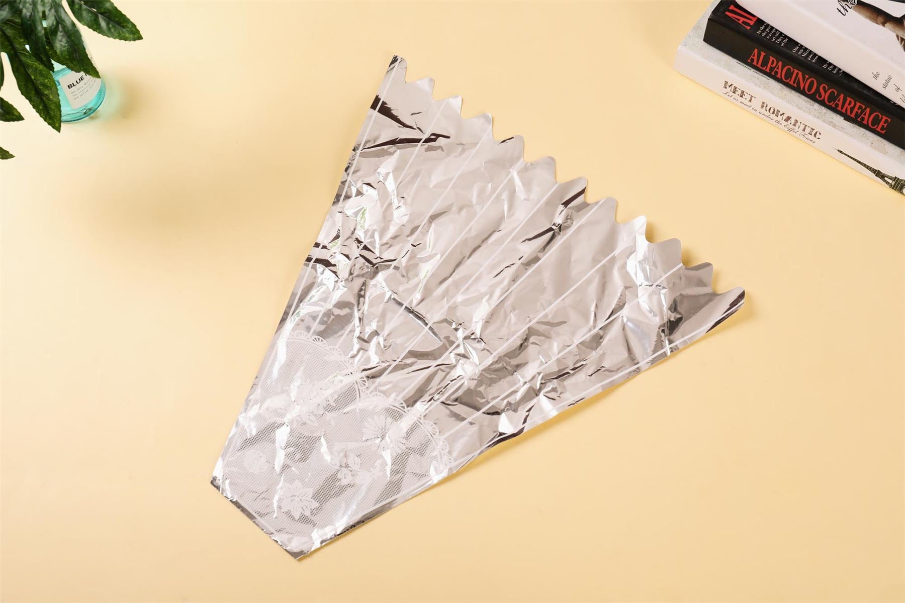 XL Metallic Bouquet Sleeve Wrap