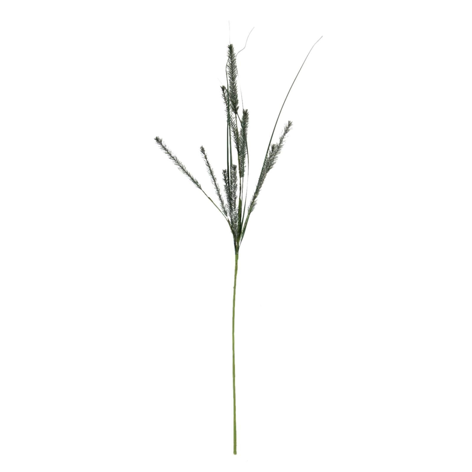 Long Glittered Foliage Stem