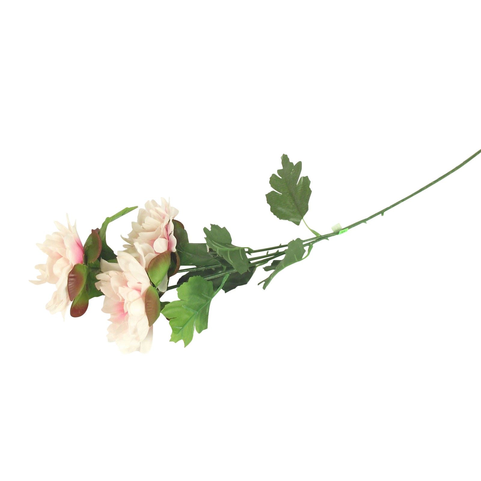 3 Head Open Peony Spray