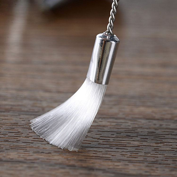 Piping Nozzle Cleaning Brush - Baking Tool Flower Mouth Dual Purpose Pipe Cleaner Small