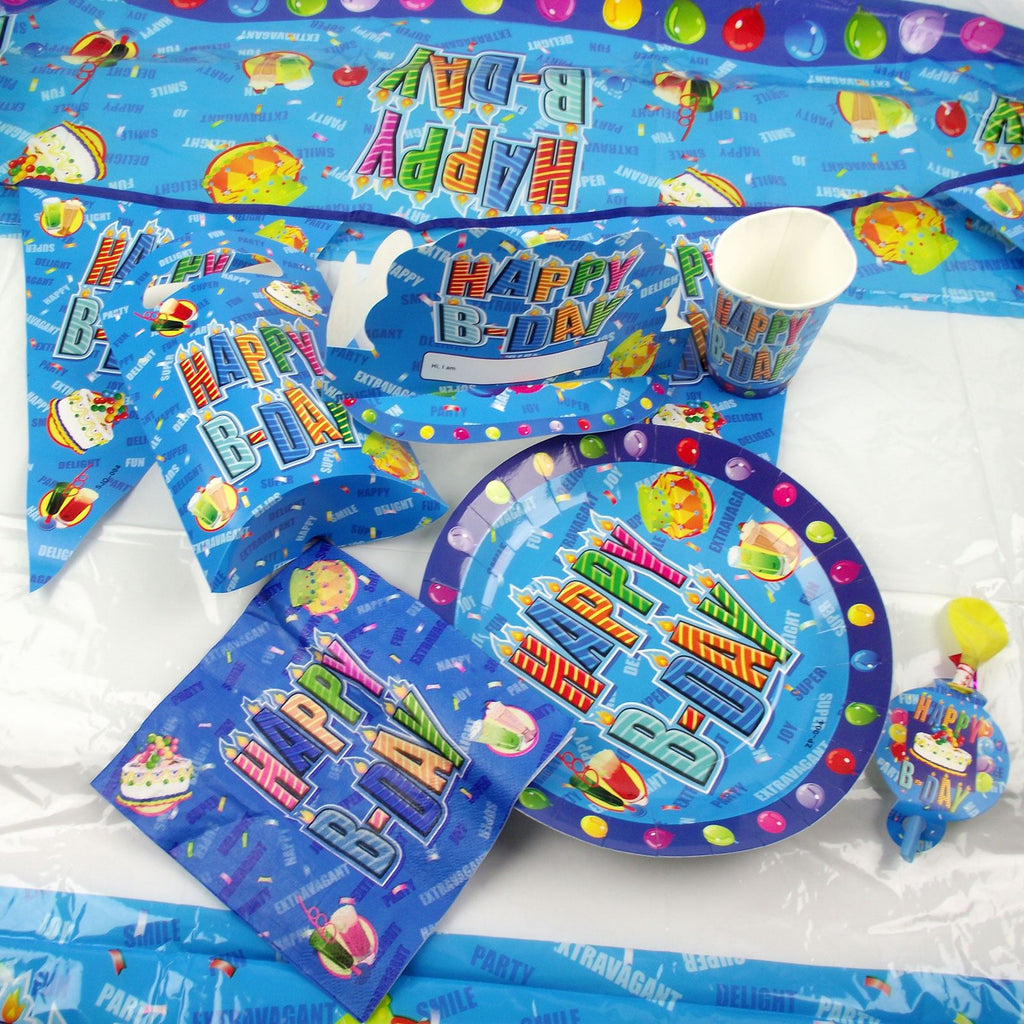 26 Piece Premium Party Tableware and Decoration Set