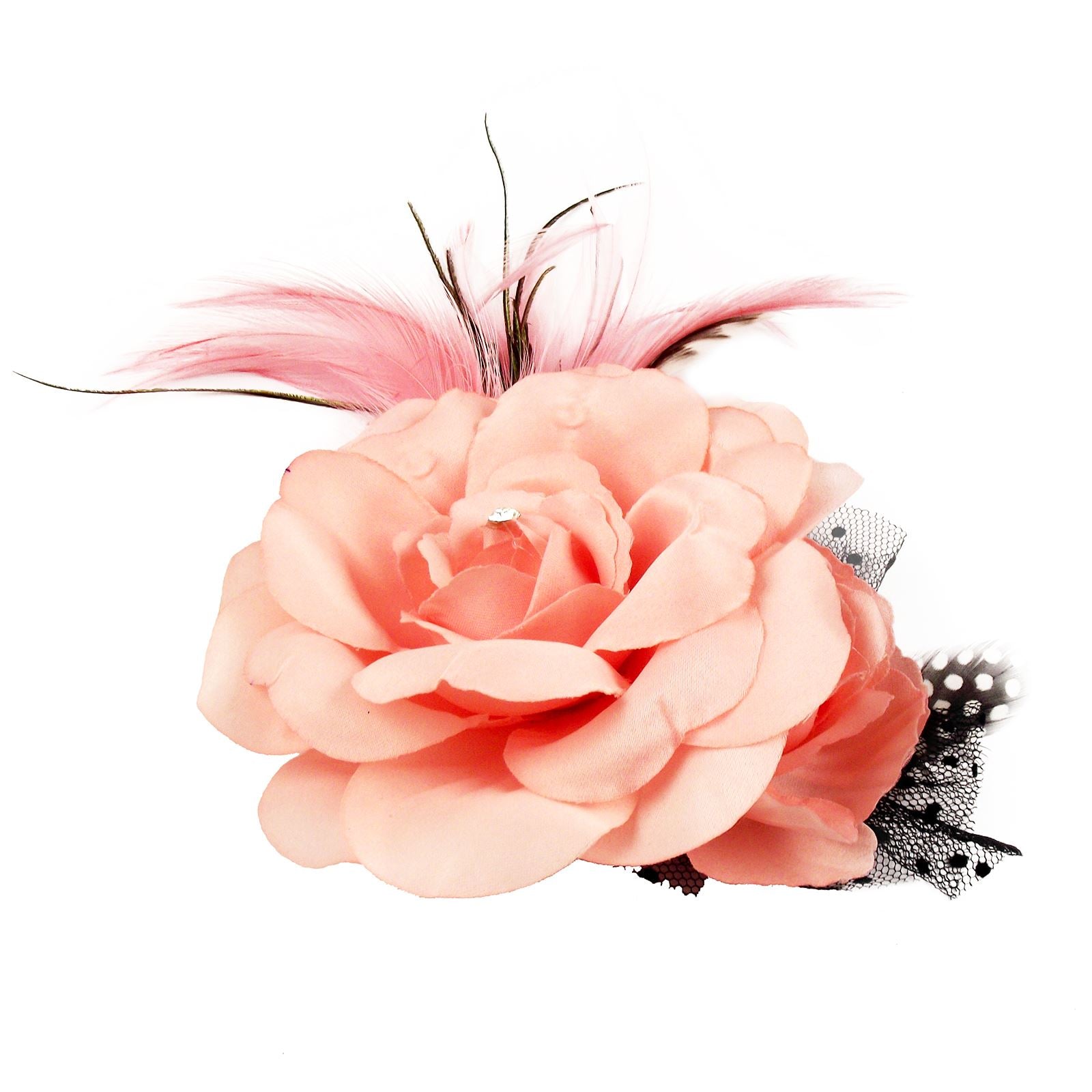Double Rose Fascinator