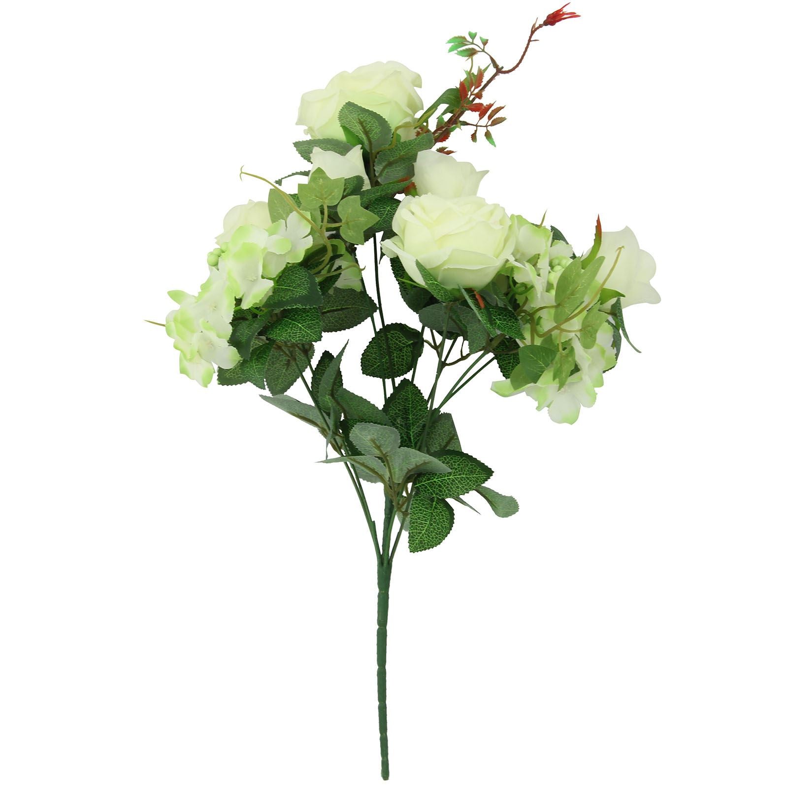 XL 9 Head Rose and Hydrangea Bouquet