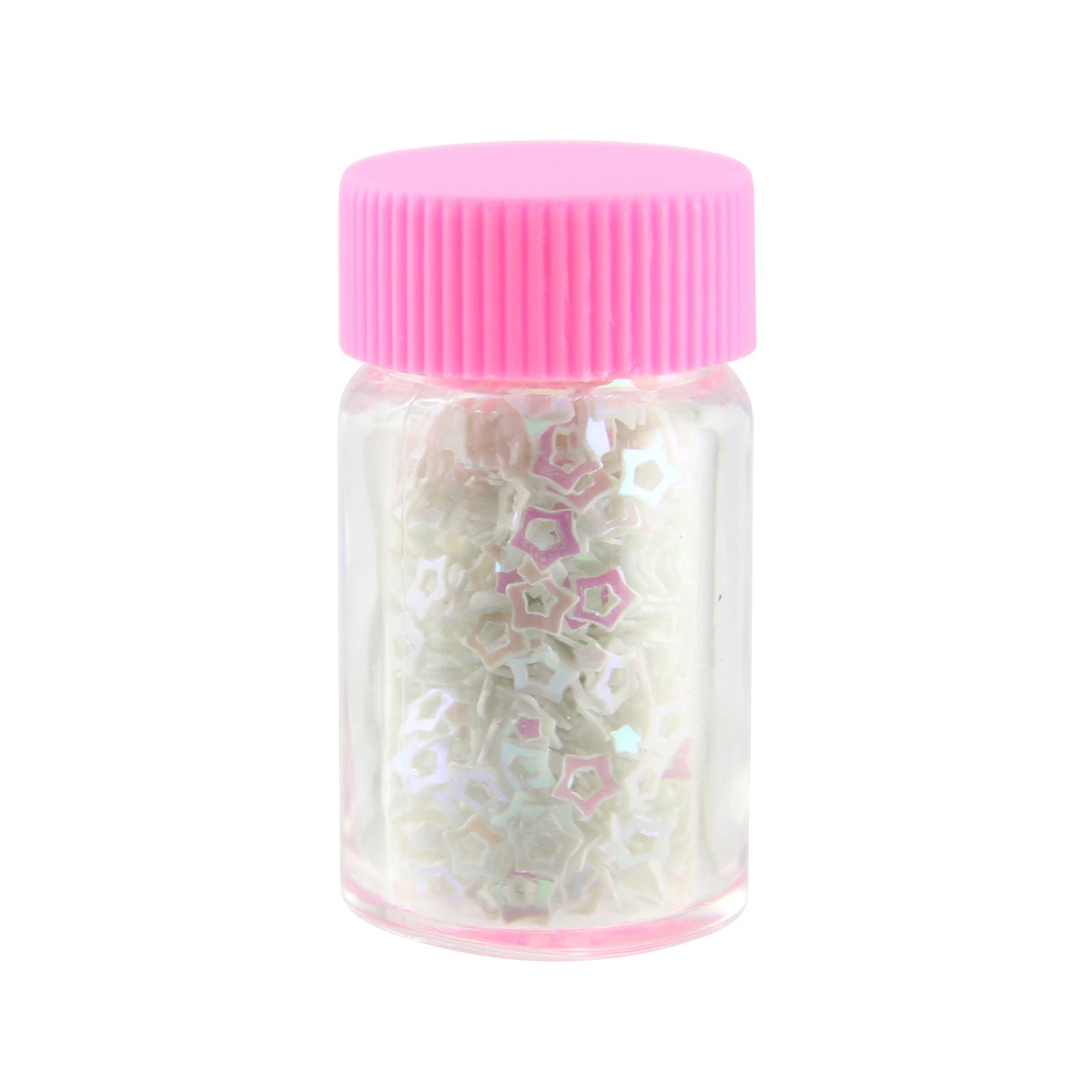 Bottles of Iridescent Star Shape Glitter