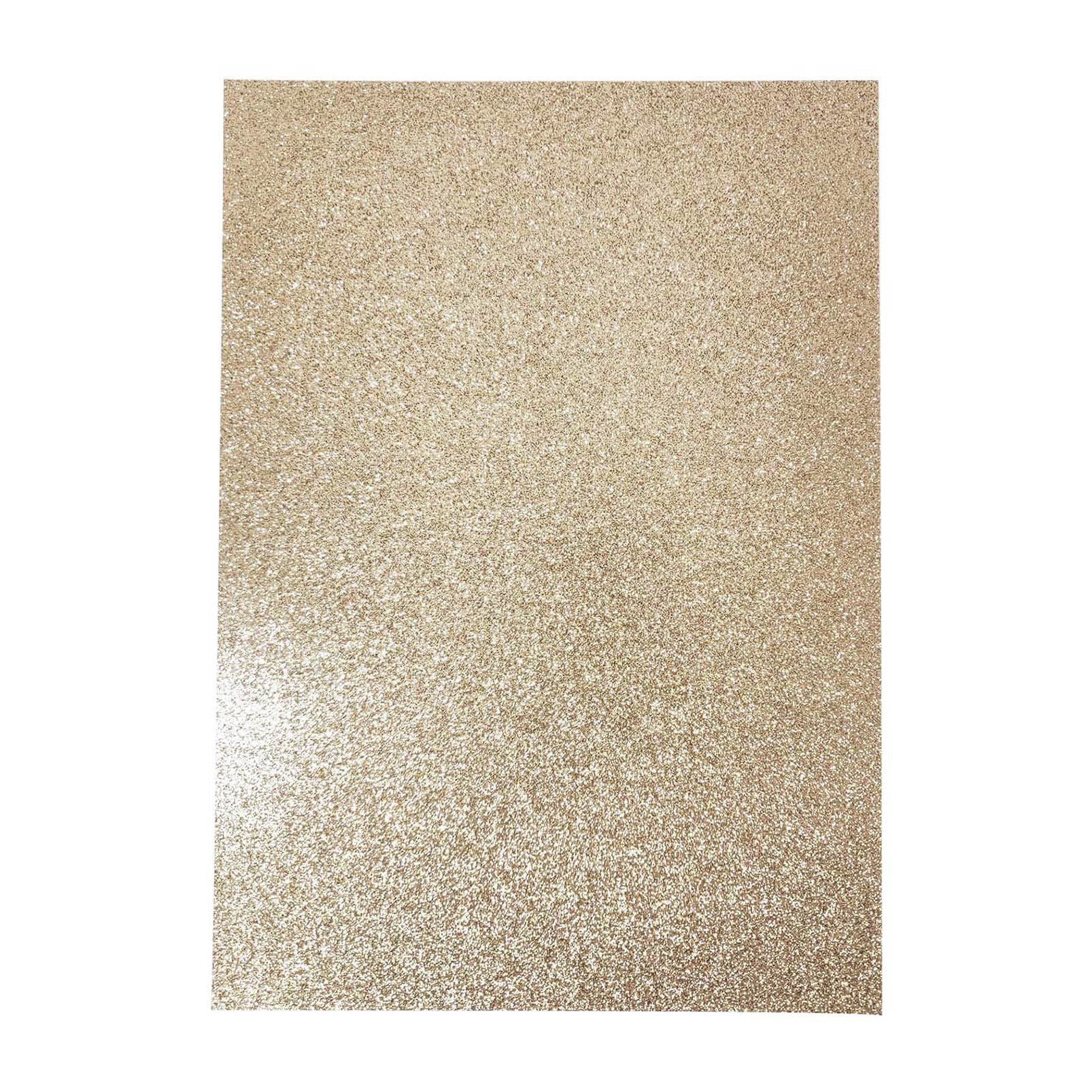 Pack of 10 350gsm Heavy Duty A4 Glitter Cards