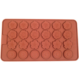 Flat Chocolate Button Moulds