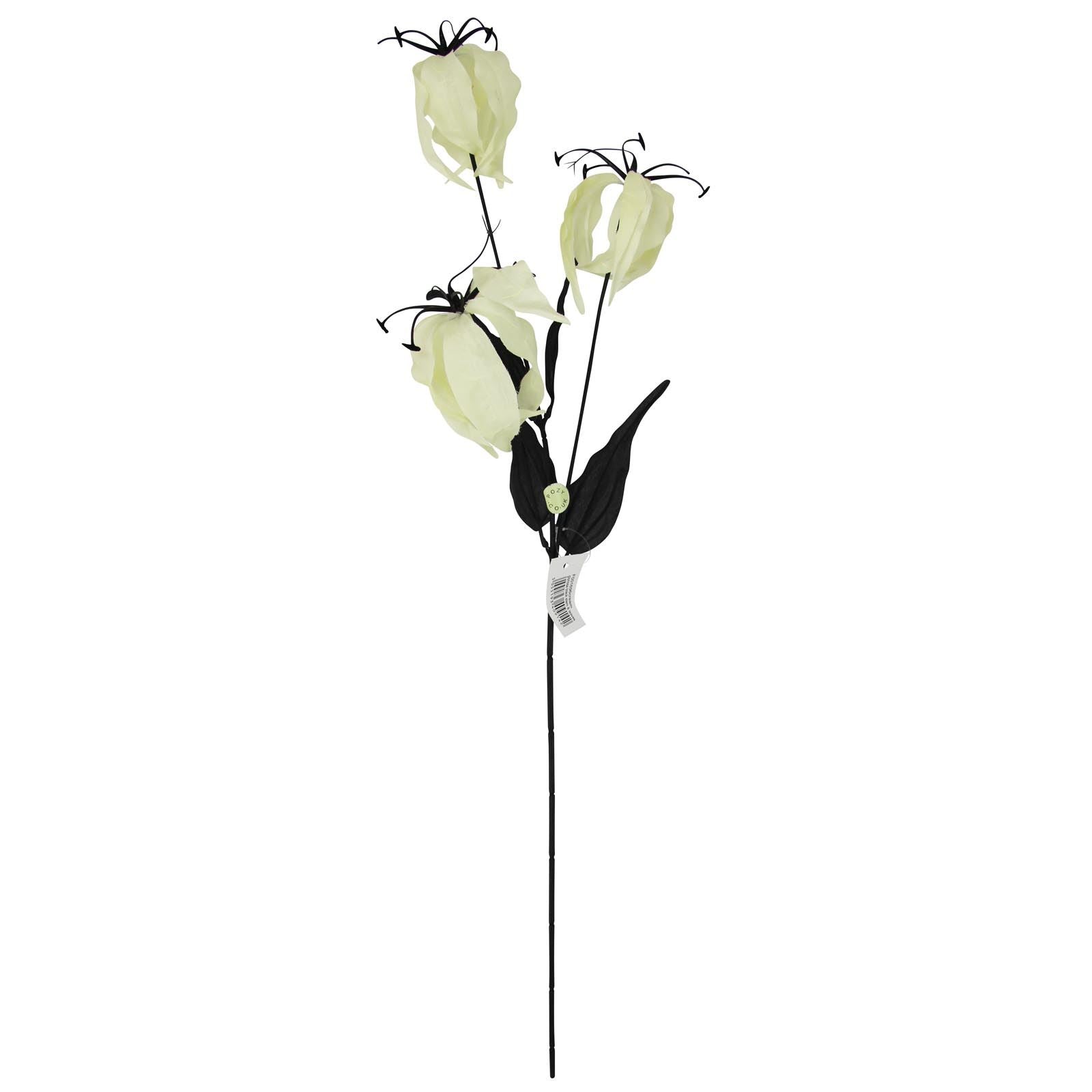 Gloriosa Spray with Black Foliage
