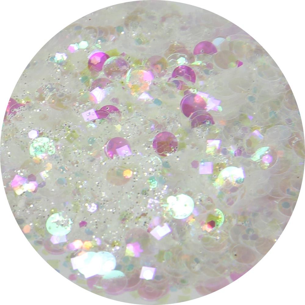 Glitterbodies Cosmetic Grade Festival Glitter Cocktail Multi Grade Chunky  [Unicorn Fluff]