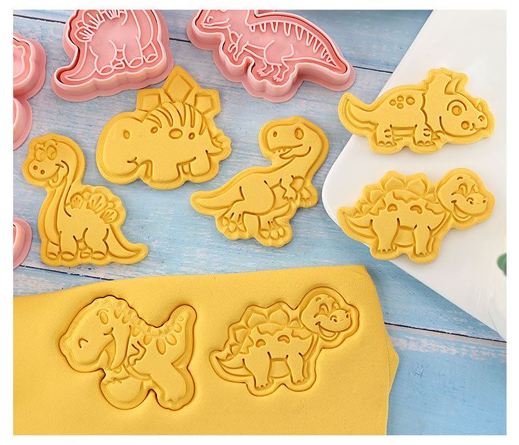 Set of 8 Premium Embossing Cookie Cutters